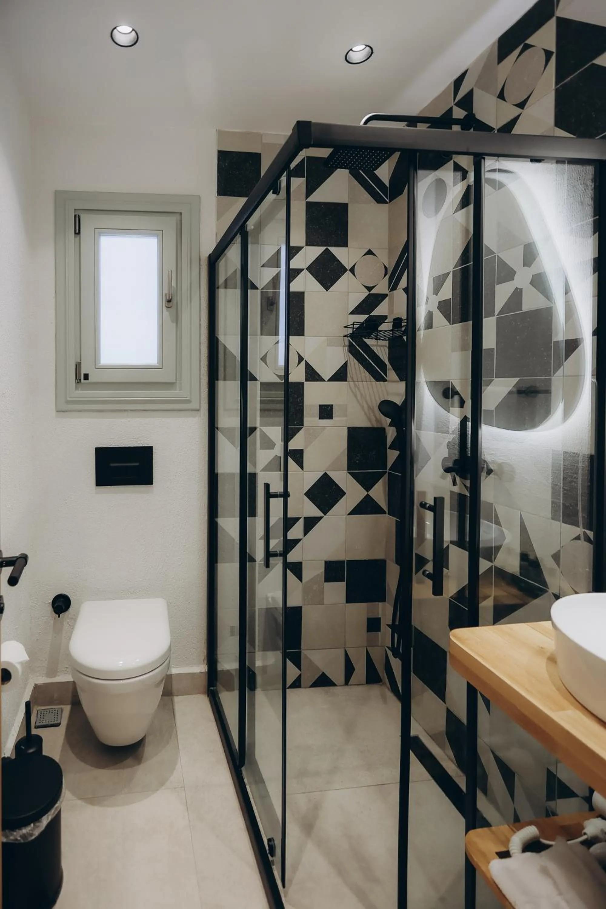 Shower in Kotraba Alacati Hotel