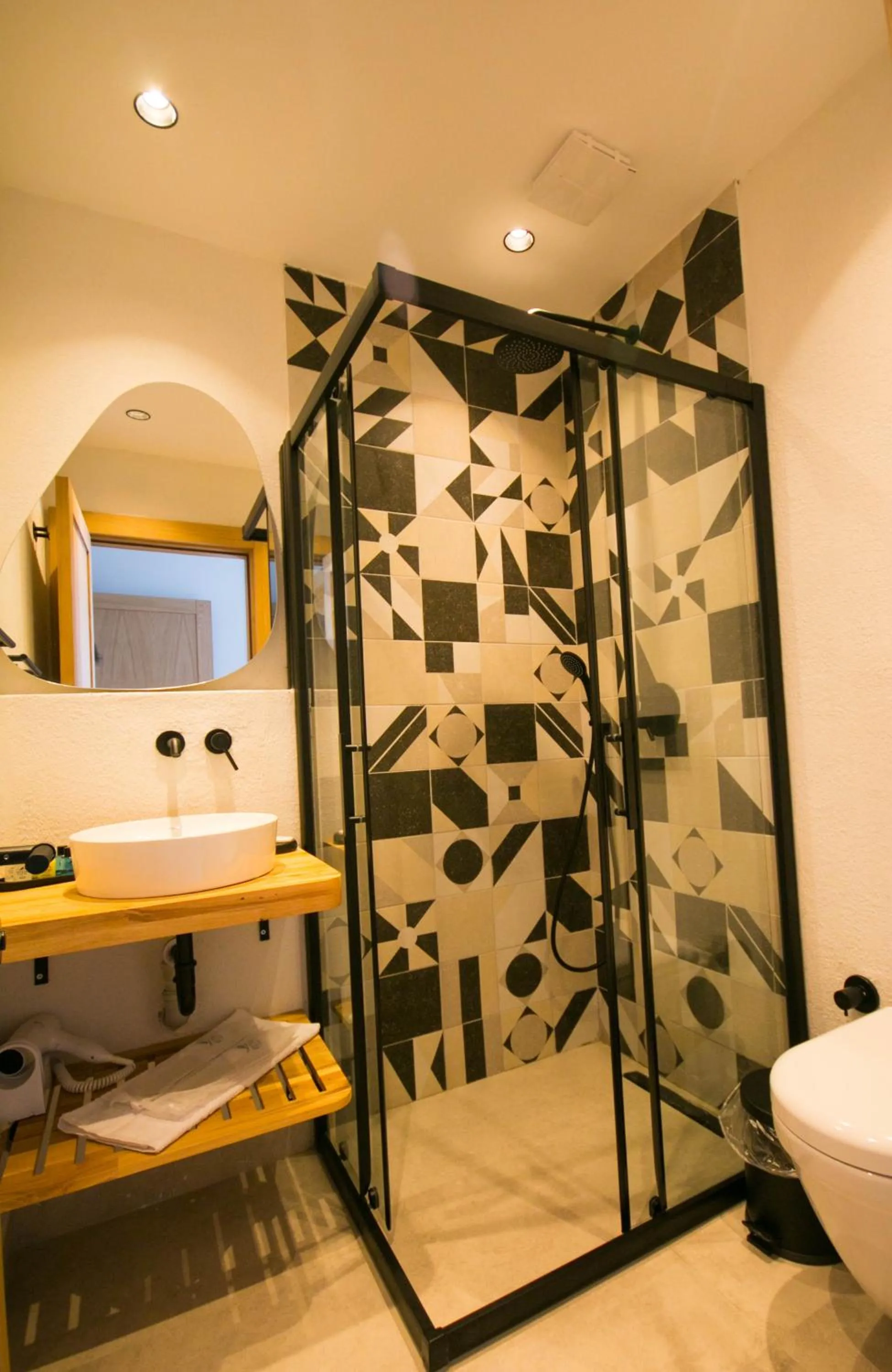 Shower in Kotraba Alacati Hotel