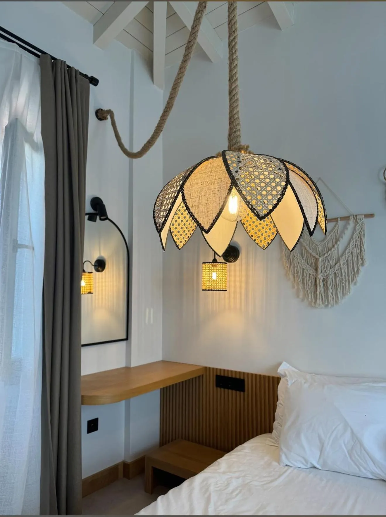 Decorative detail, Bed in Kotraba Alacati Hotel