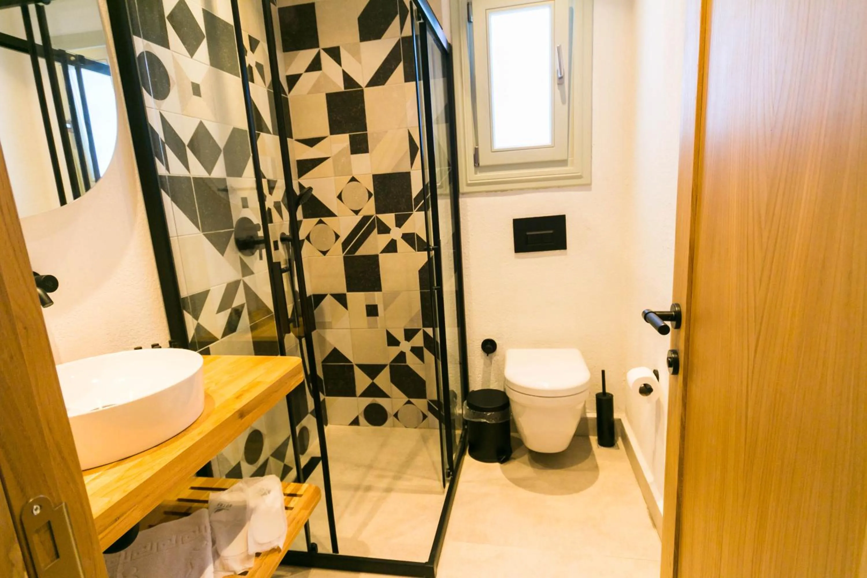 Shower in Kotraba Alacati Hotel