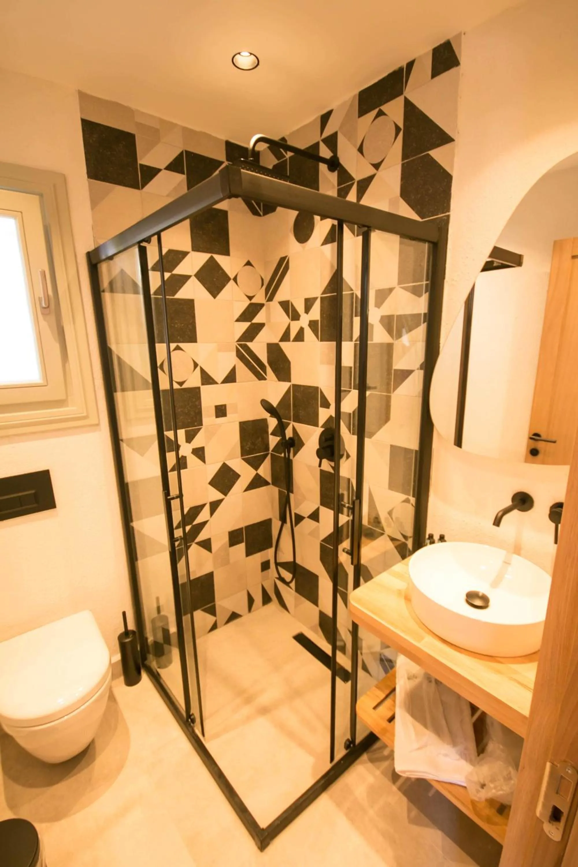 Shower in Kotraba Alacati Hotel