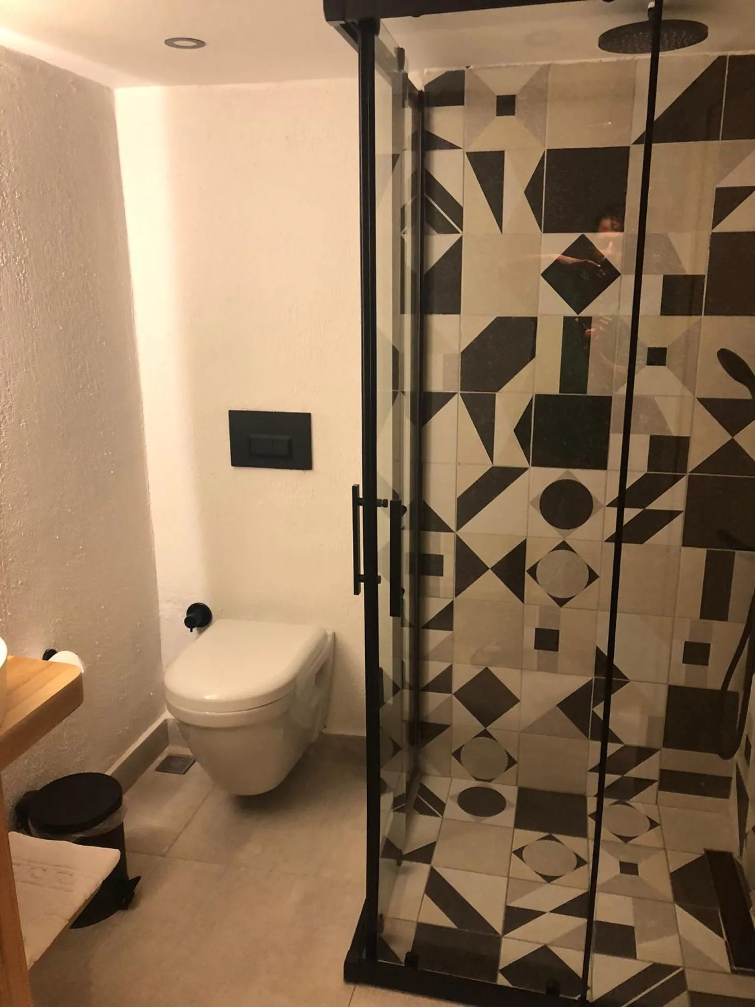 Shower in Kotraba Alacati Hotel