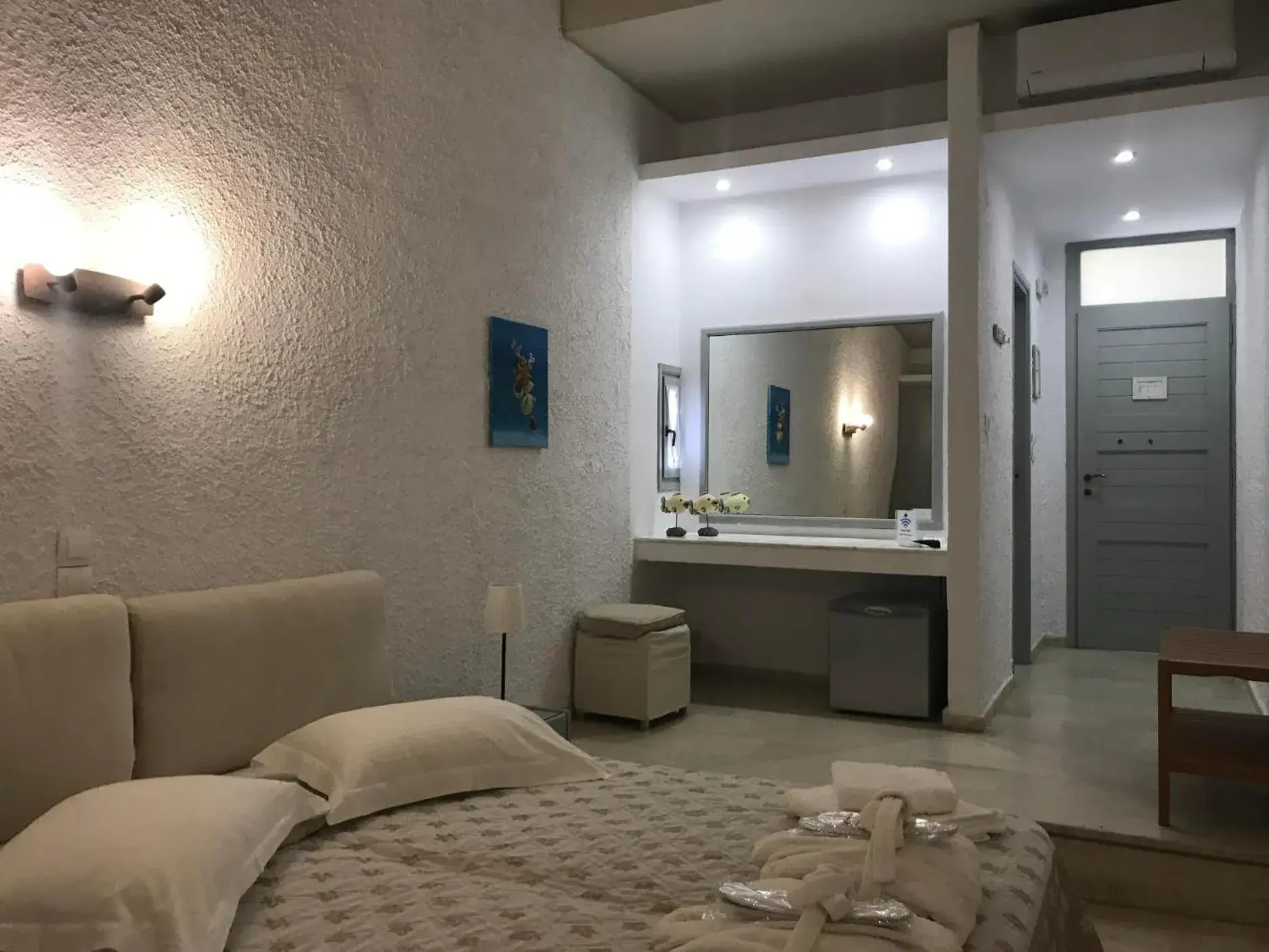 Bedroom in Mare Vista Hotel - Epaminondas Bedroom in Mare Vista Hotel - Epaminondas