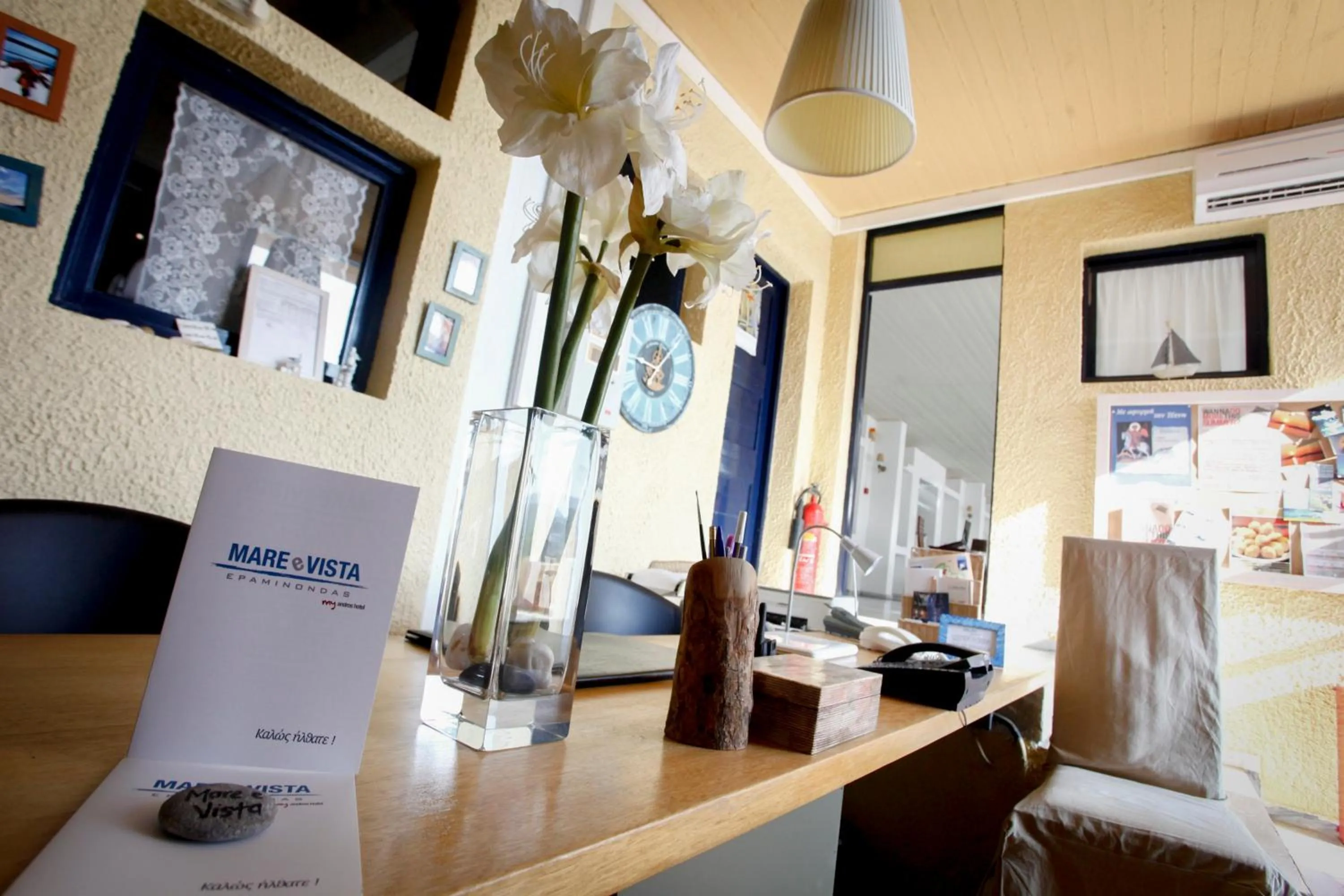 Lobby or reception in Mare Vista Hotel - Epaminondas