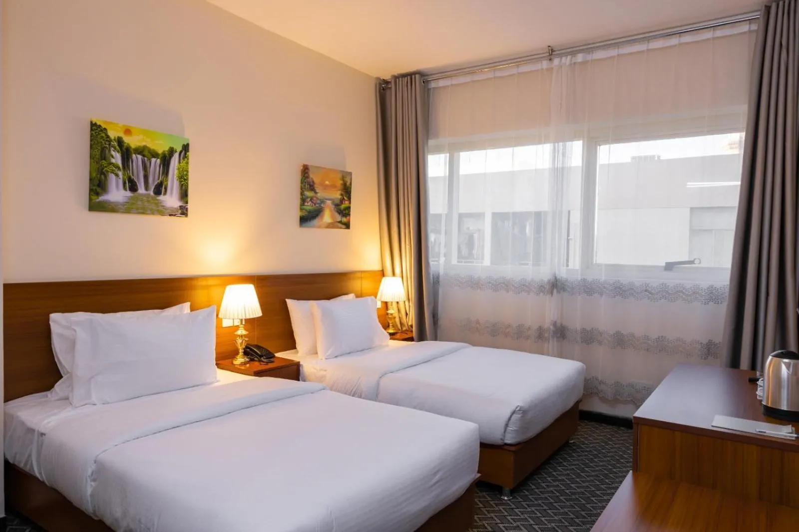 Bedroom, Bed in Three 888 Hotel