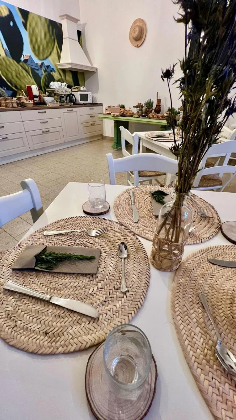 Food and drinks in B&B Villa Maggi