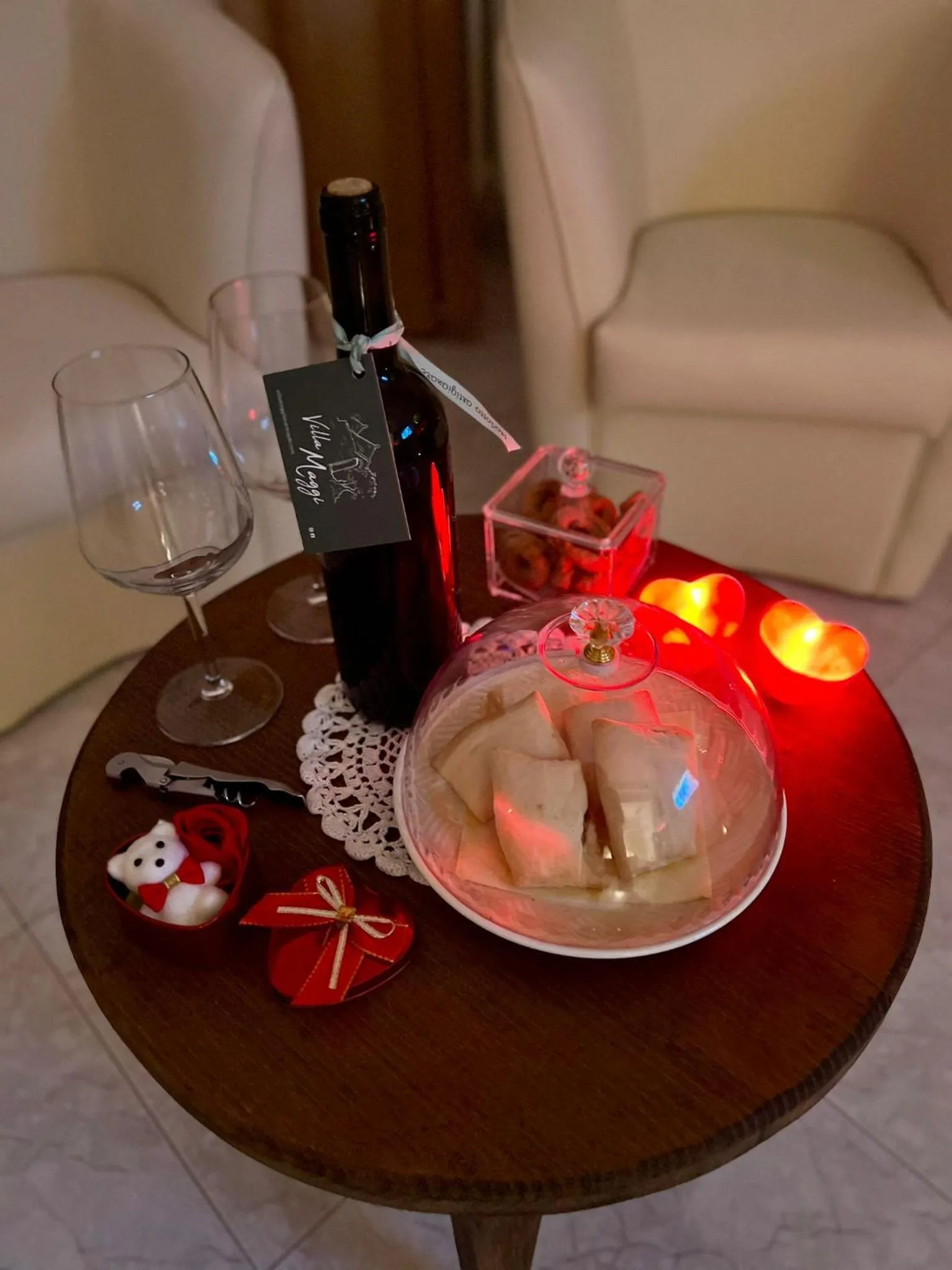 Living room in B&B Villa Maggi