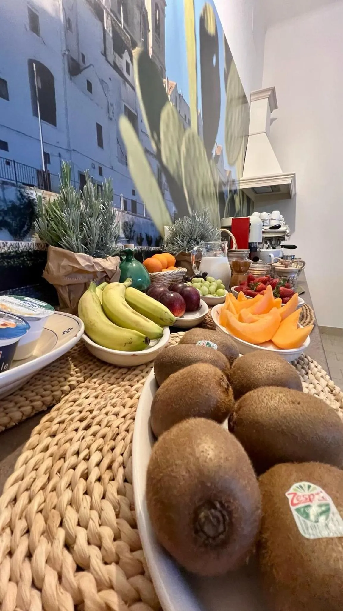 Food and drinks in B&B Villa Maggi