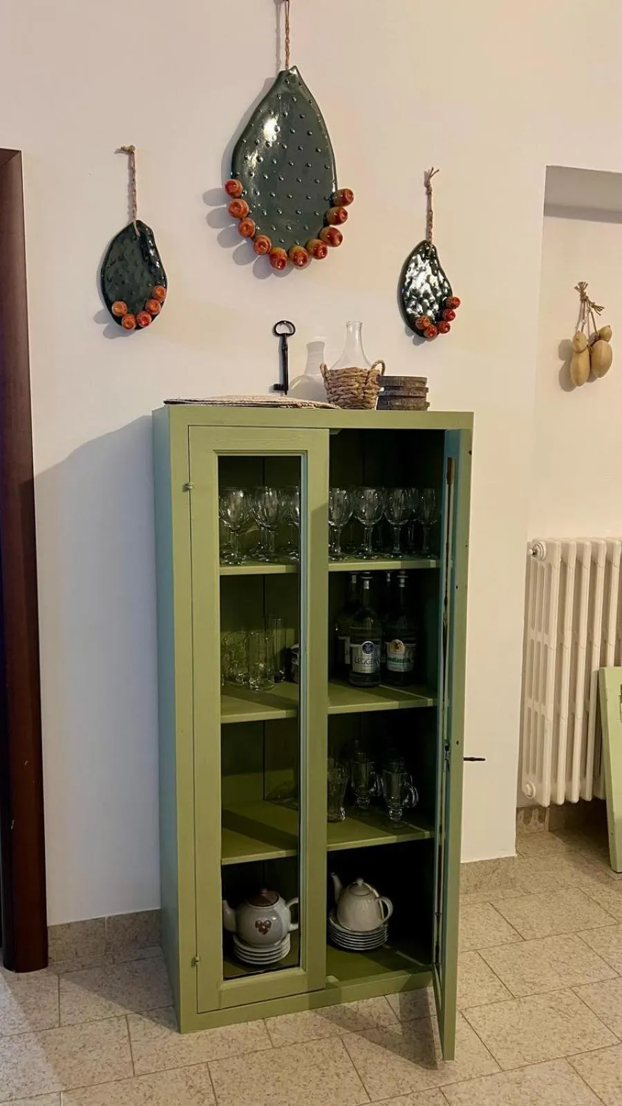 Seating area in B&B Villa Maggi