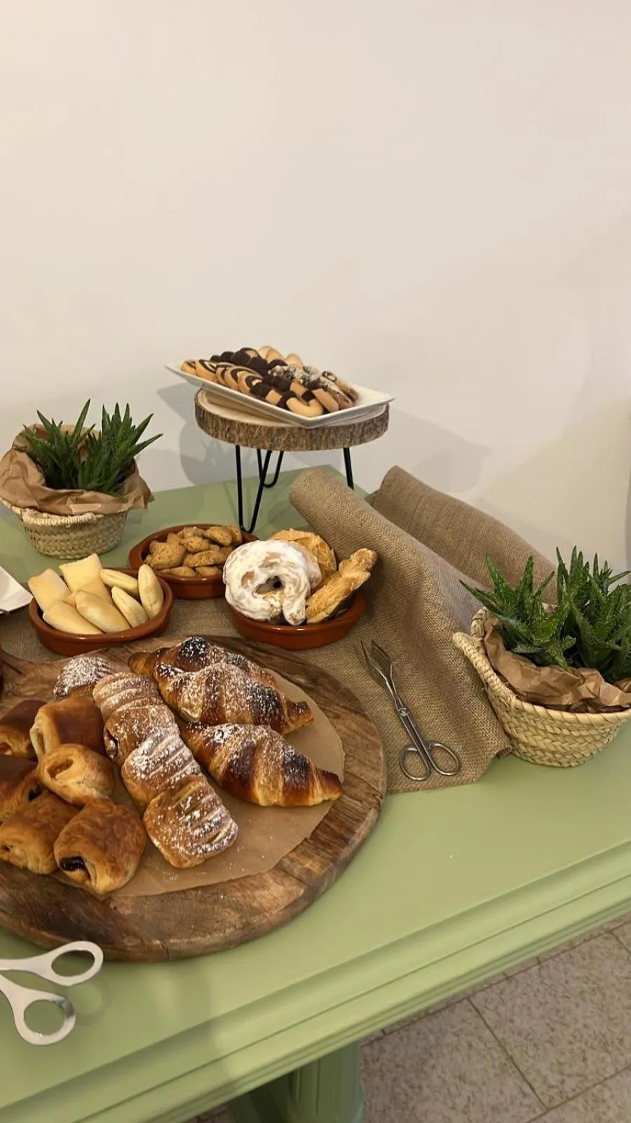 Food and drinks in B&B Villa Maggi