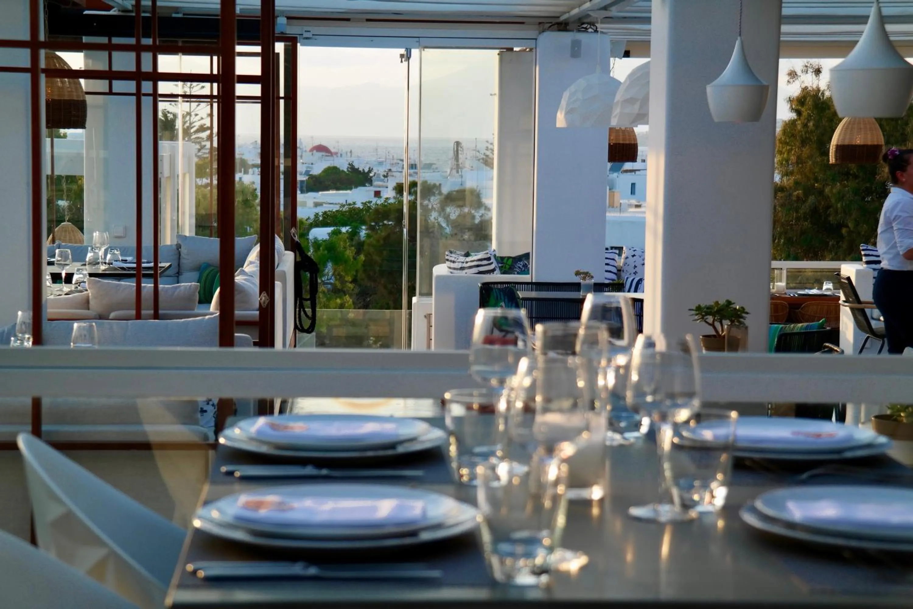 Restaurant/places to eat in Semeli Hotel Mykonos