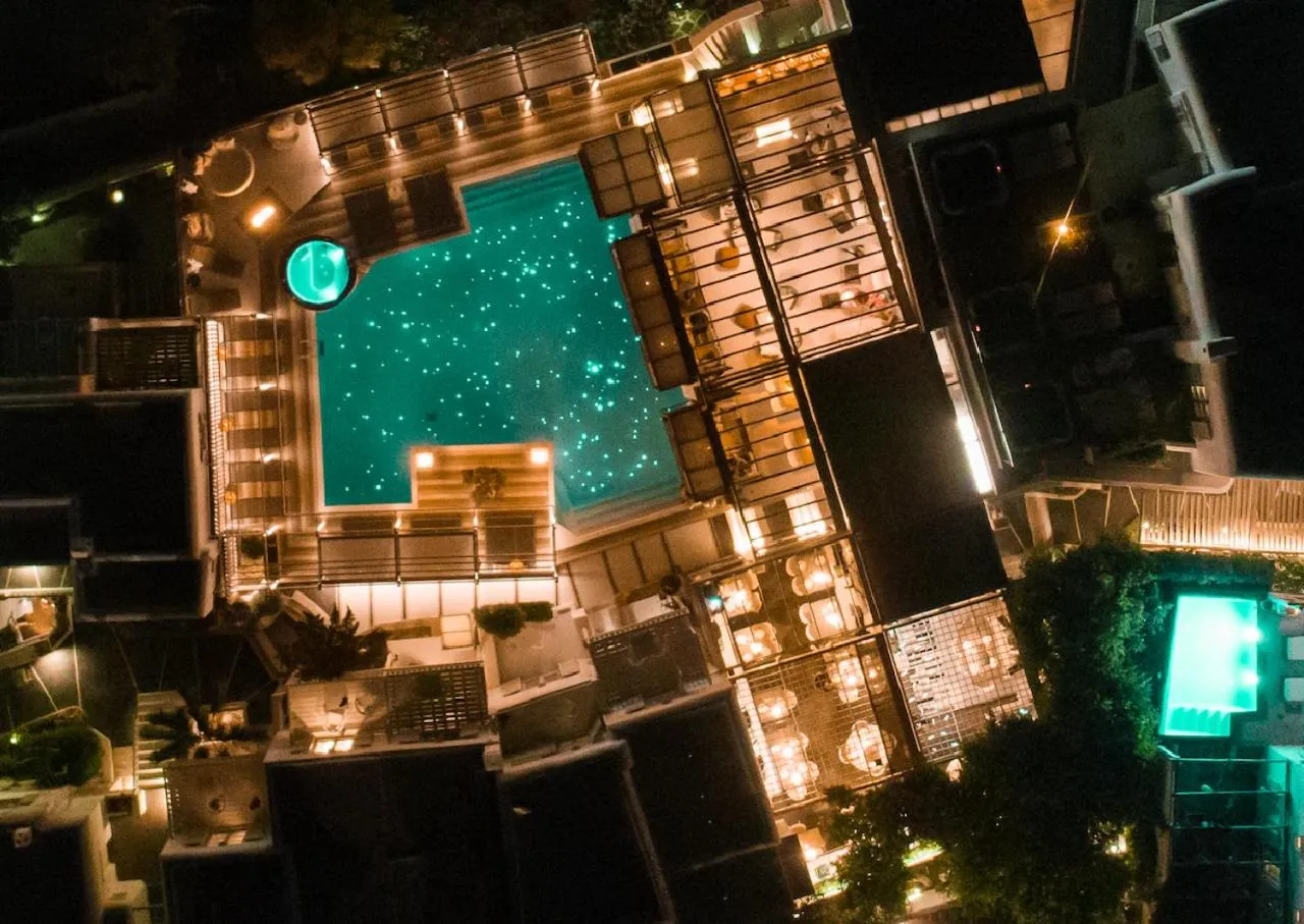 Pool view in Semeli Hotel Mykonos