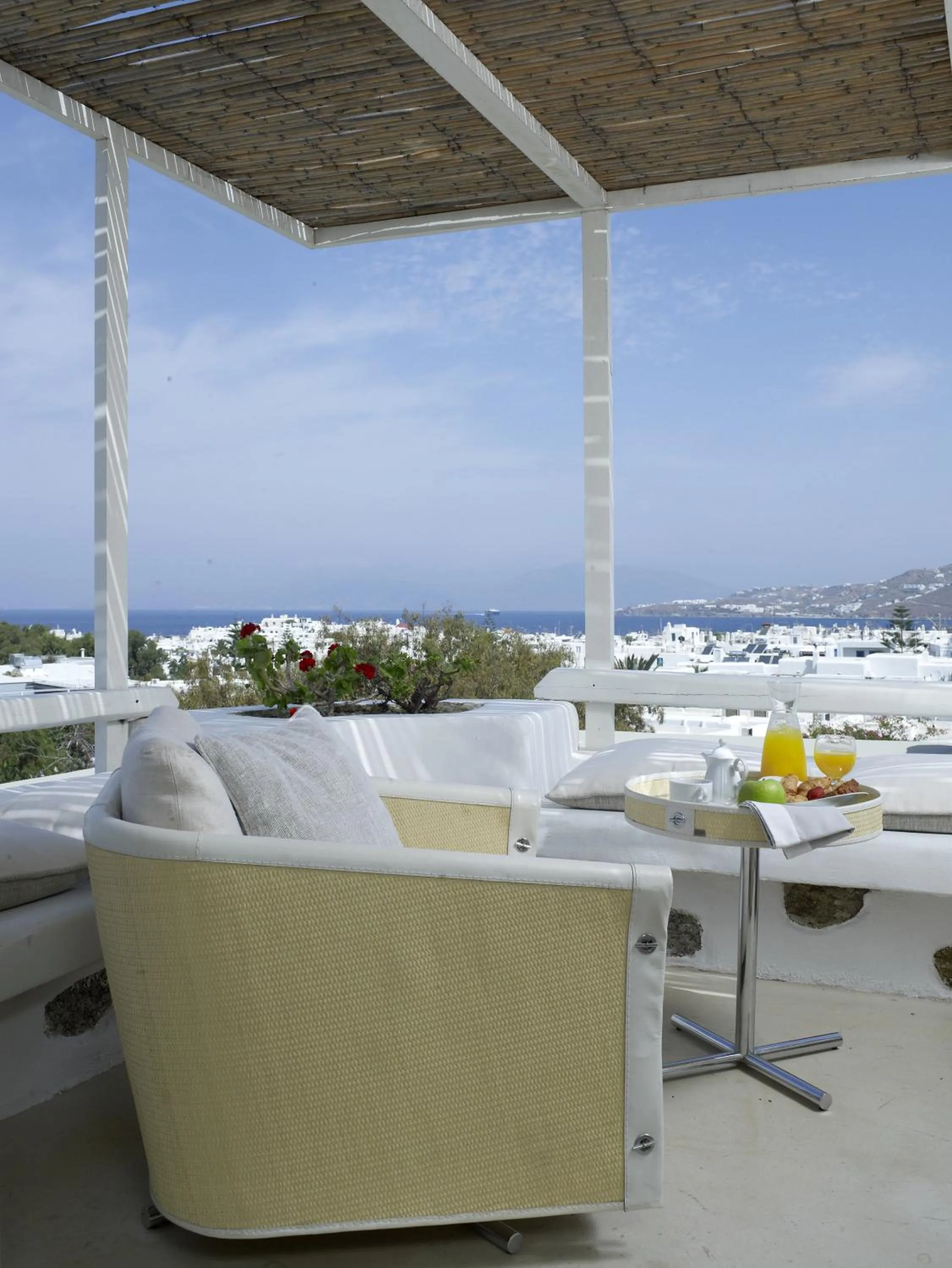 Patio in Semeli Hotel Mykonos