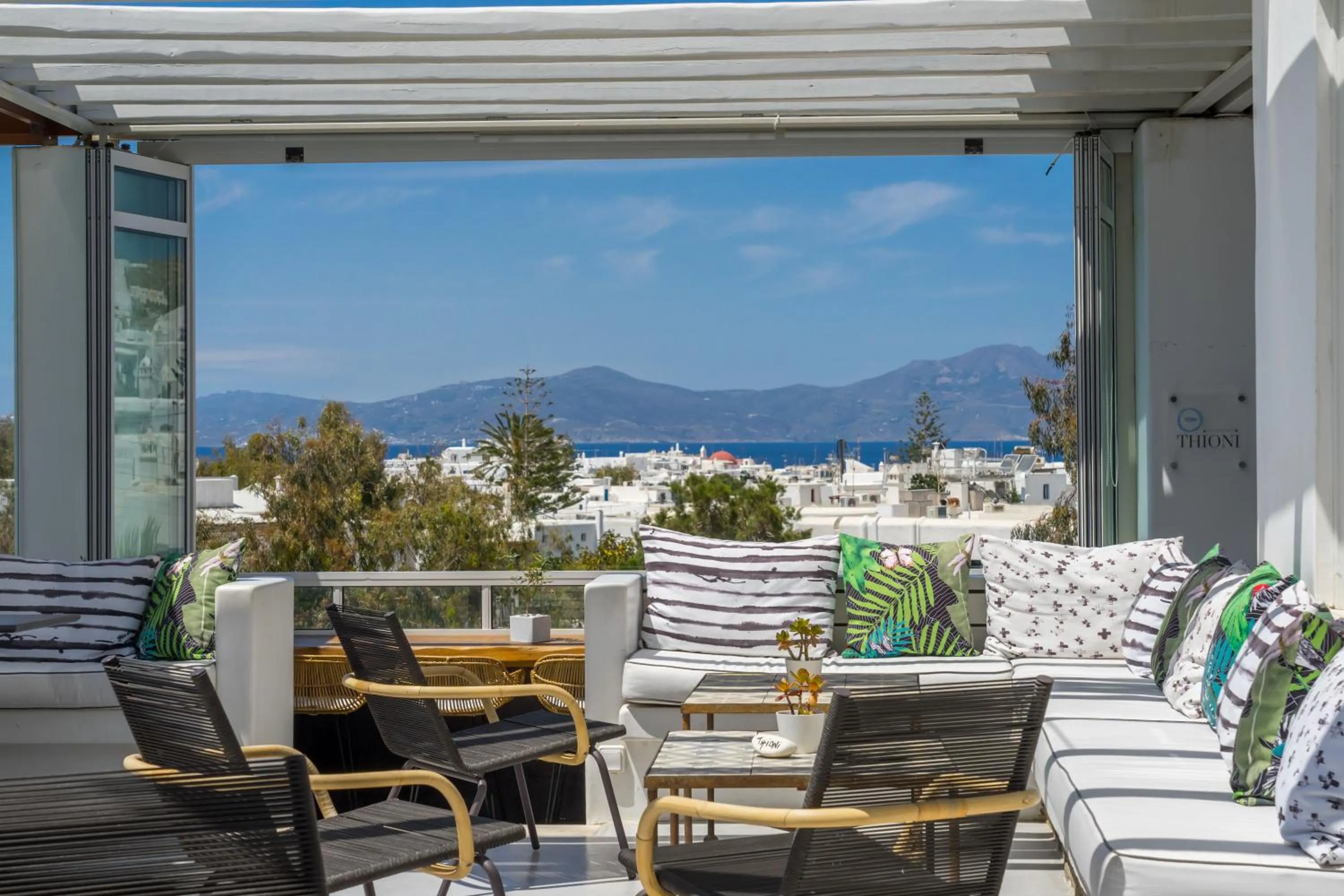 Patio in Semeli Hotel Mykonos