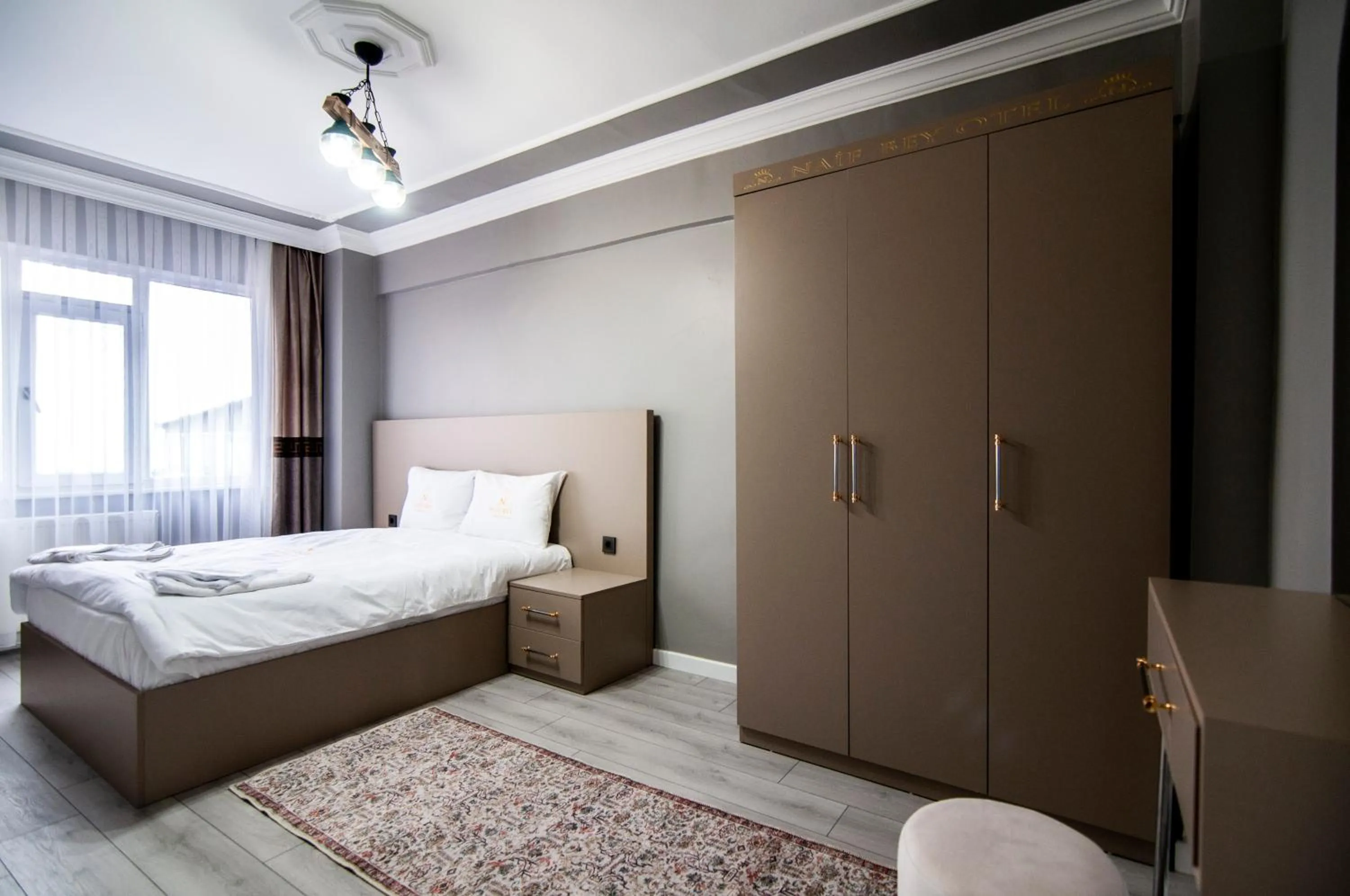 Bed in Naif Bey Hotel