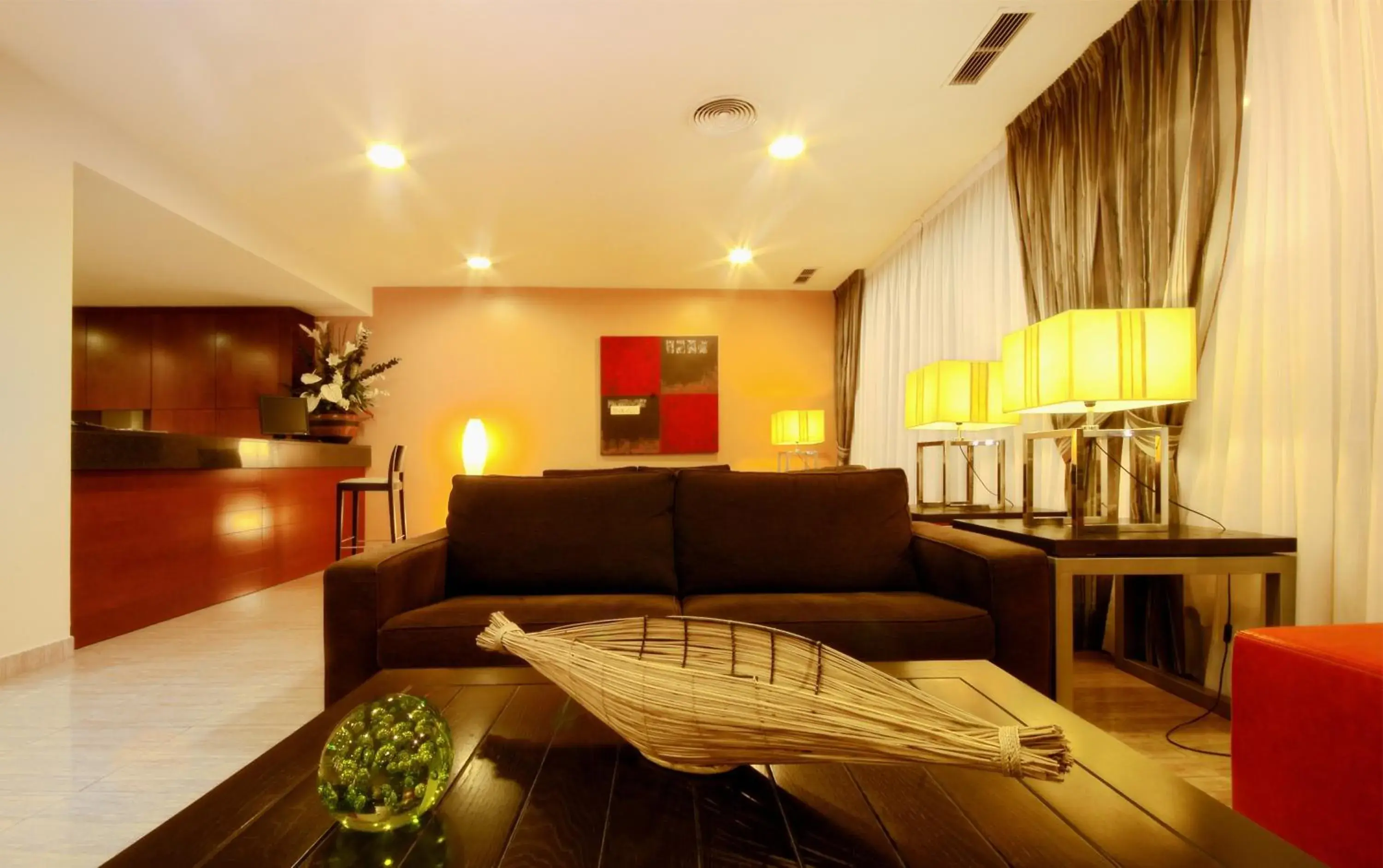 Lobby or reception in Hotel Baviera Lobby or reception in Hotel Baviera