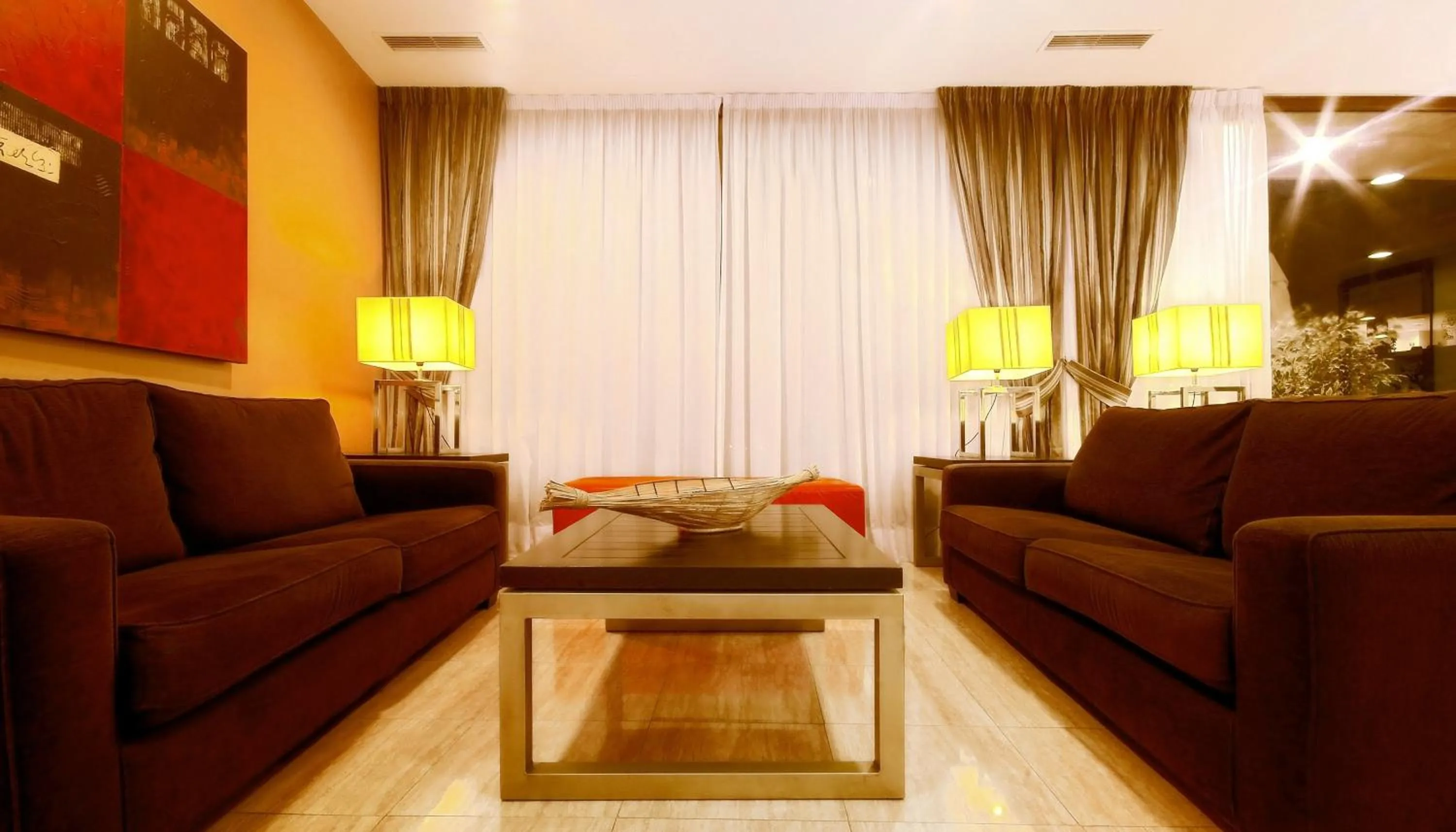 Lobby or reception in Hotel Baviera