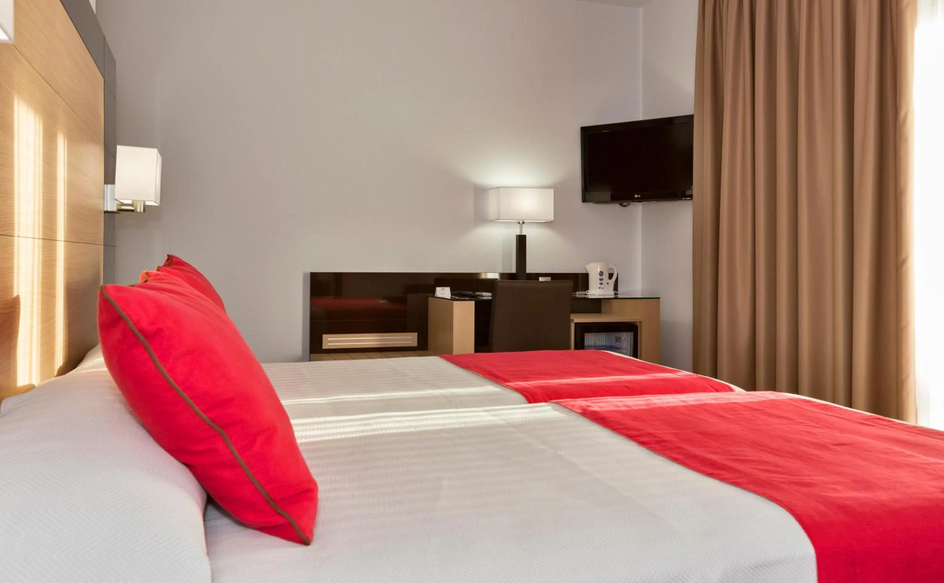 Bed in Hotel Baviera