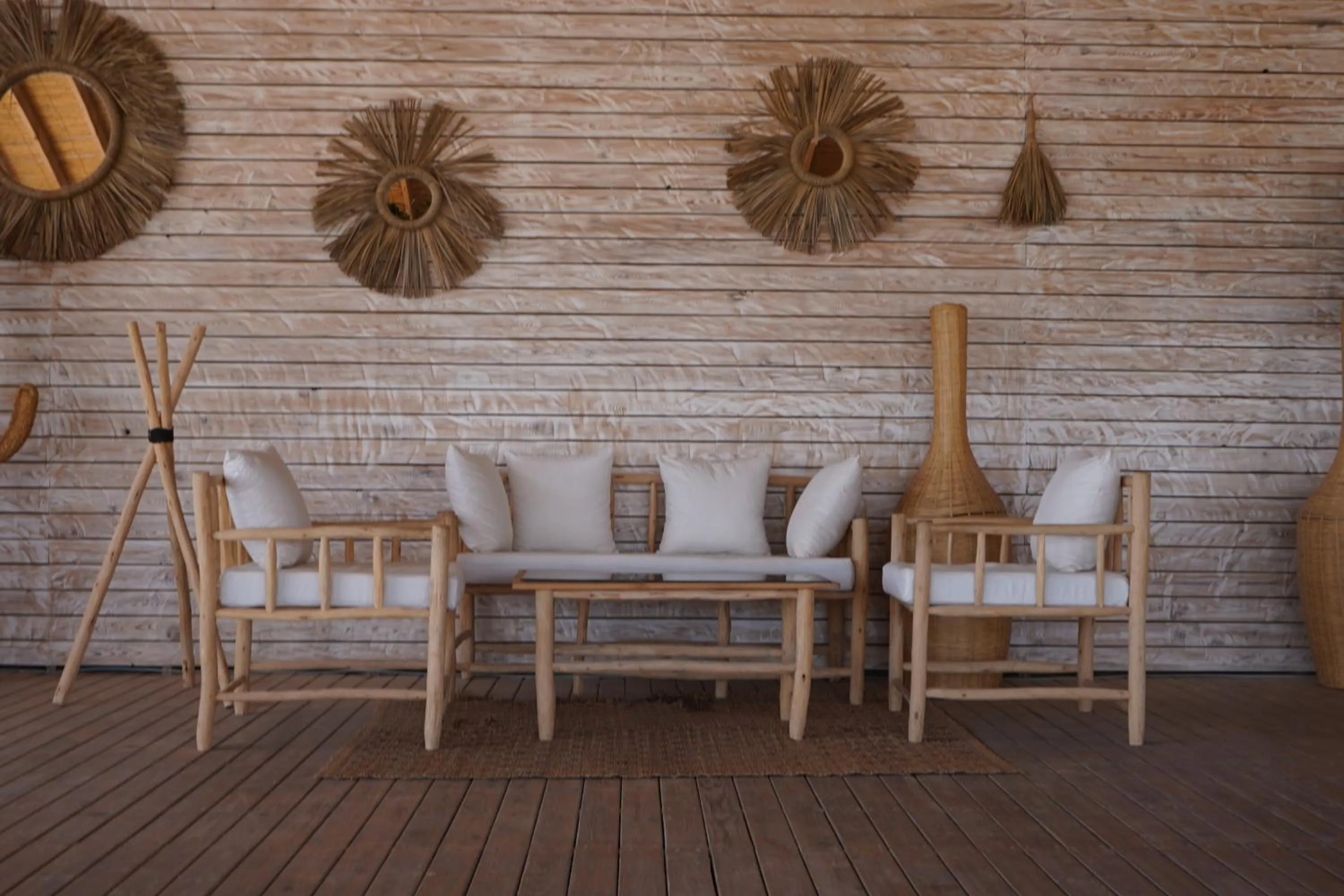 Living room in Desert Sands Dakhla Lagoon View & Kitesurf Spot