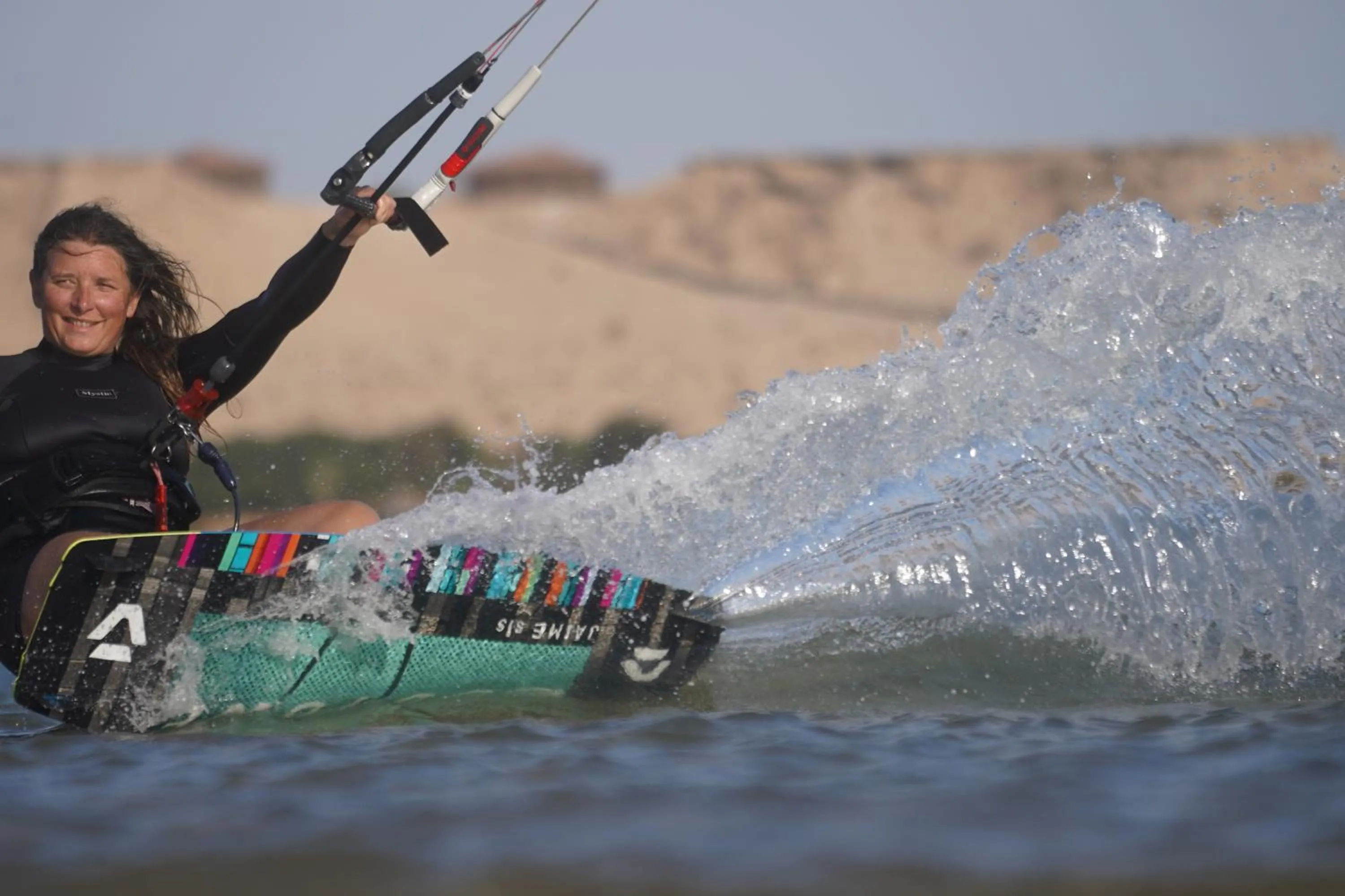 Day in Desert Sands Dakhla Lagoon View & Kitesurf Spot