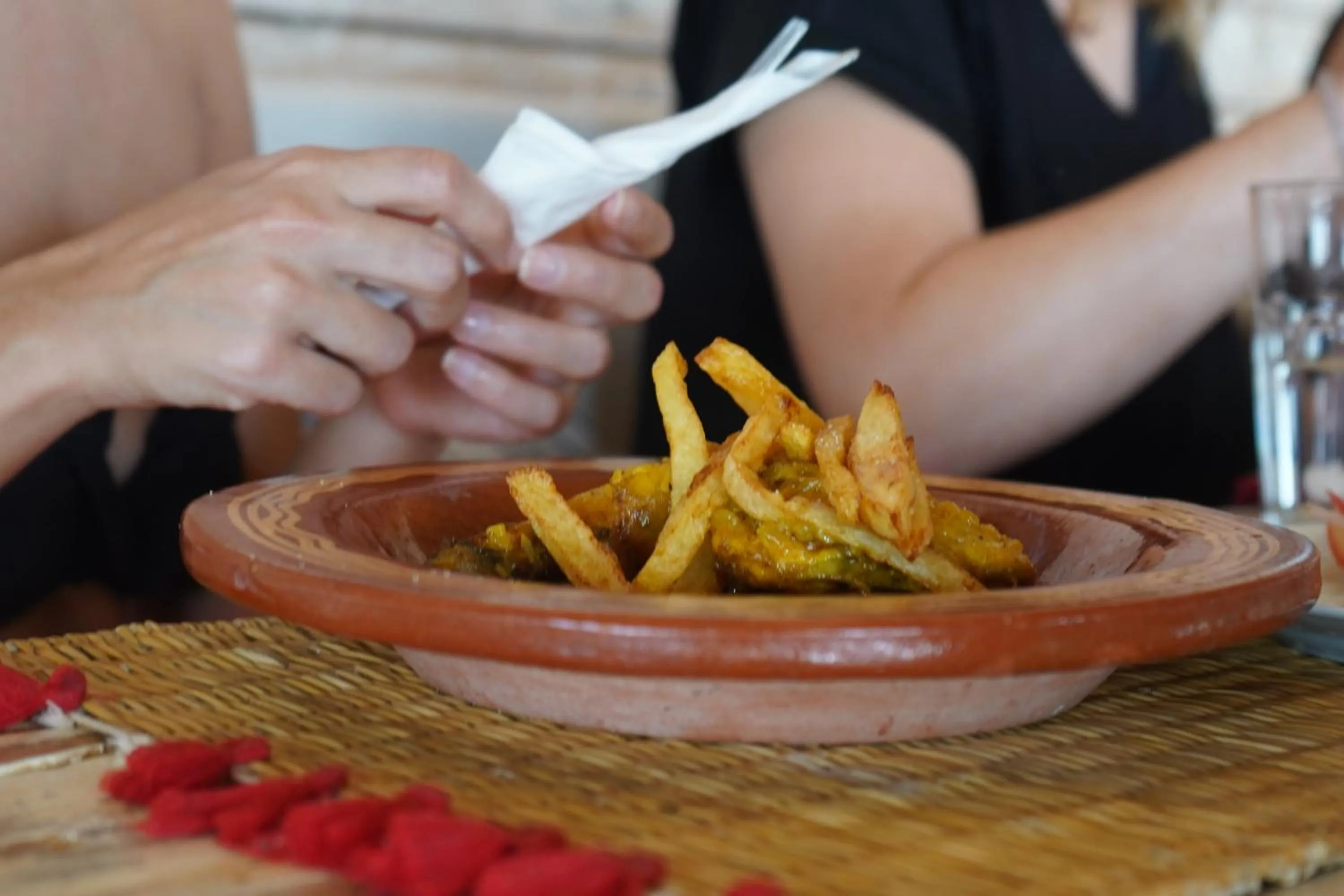 People in Desert Sands Dakhla Lagoon View & Kitesurf Spot