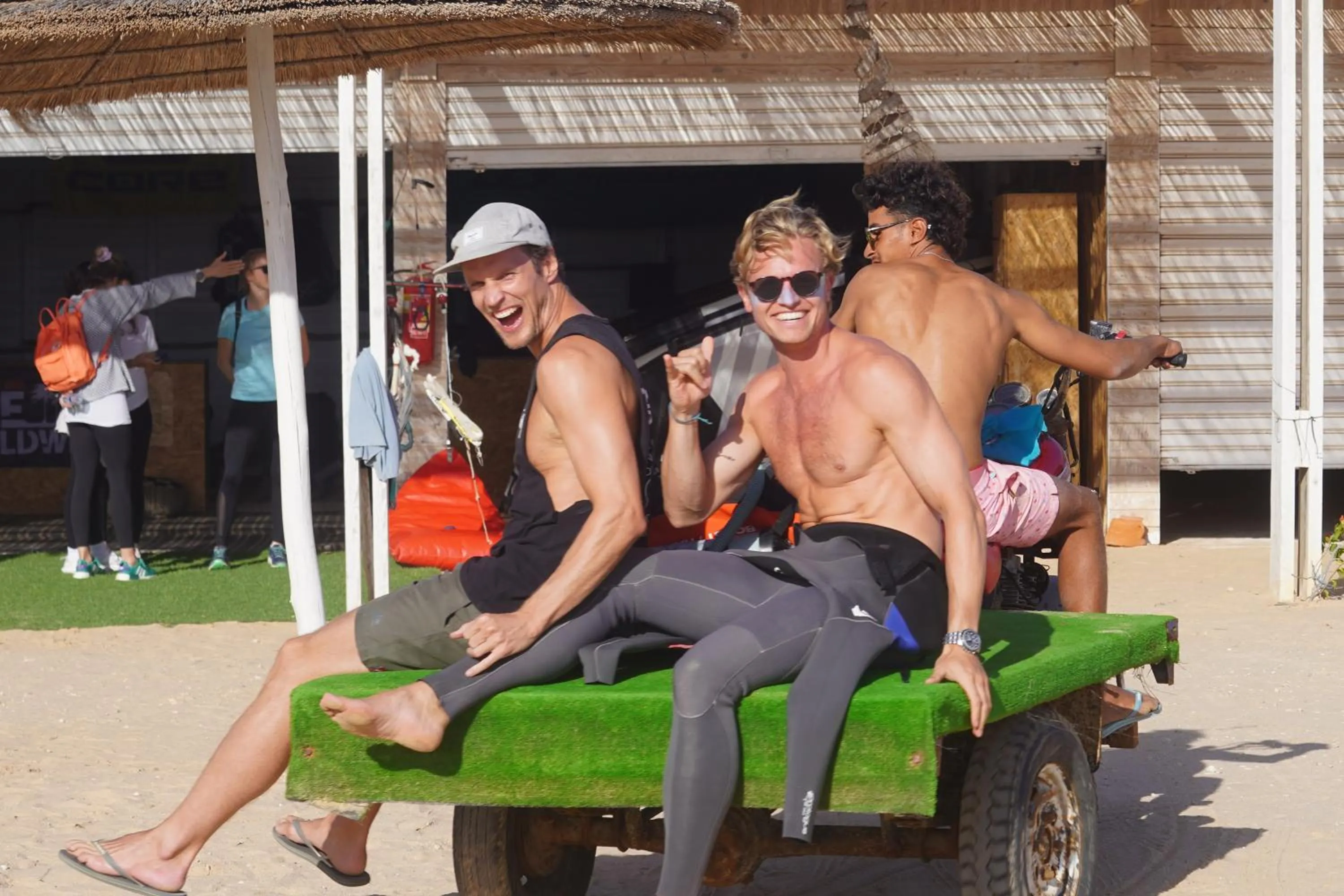 Day in Desert Sands Dakhla Lagoon View & Kitesurf Spot