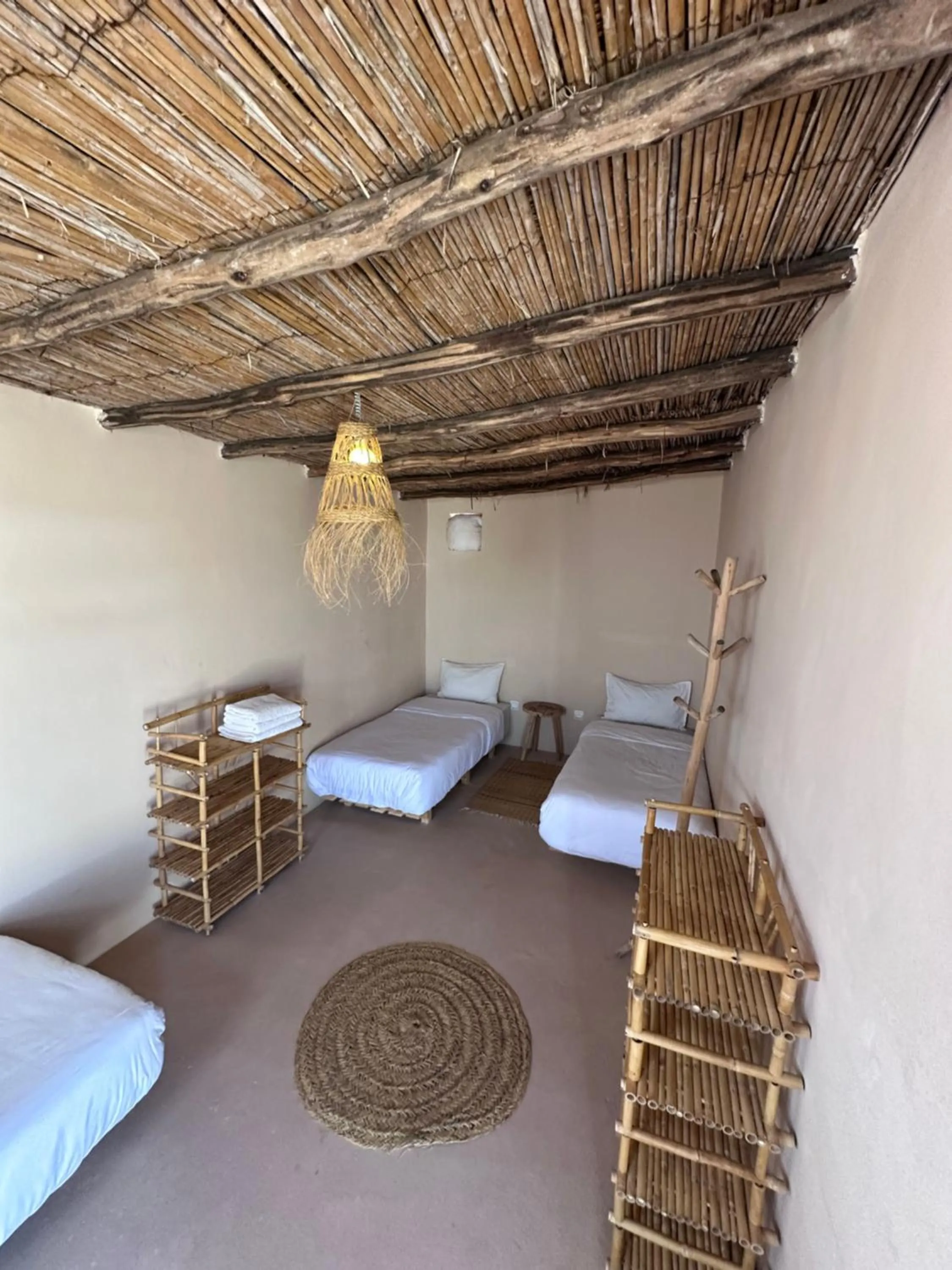 Bed in Desert Sands Dakhla Lagoon View & Kitesurf Spot