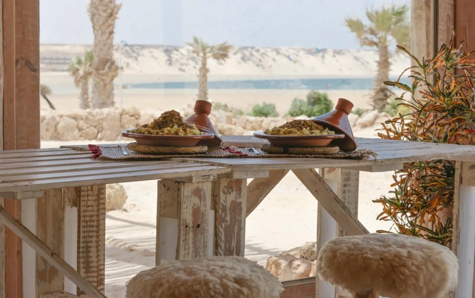 Day in Desert Sands Dakhla Lagoon View & Kitesurf Spot