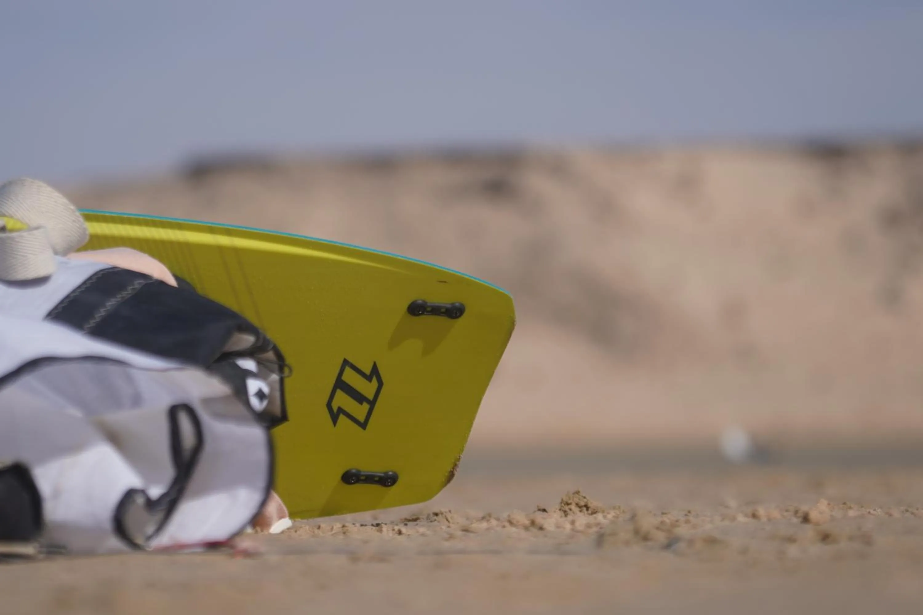 Day in Desert Sands Dakhla Lagoon View & Kitesurf Spot