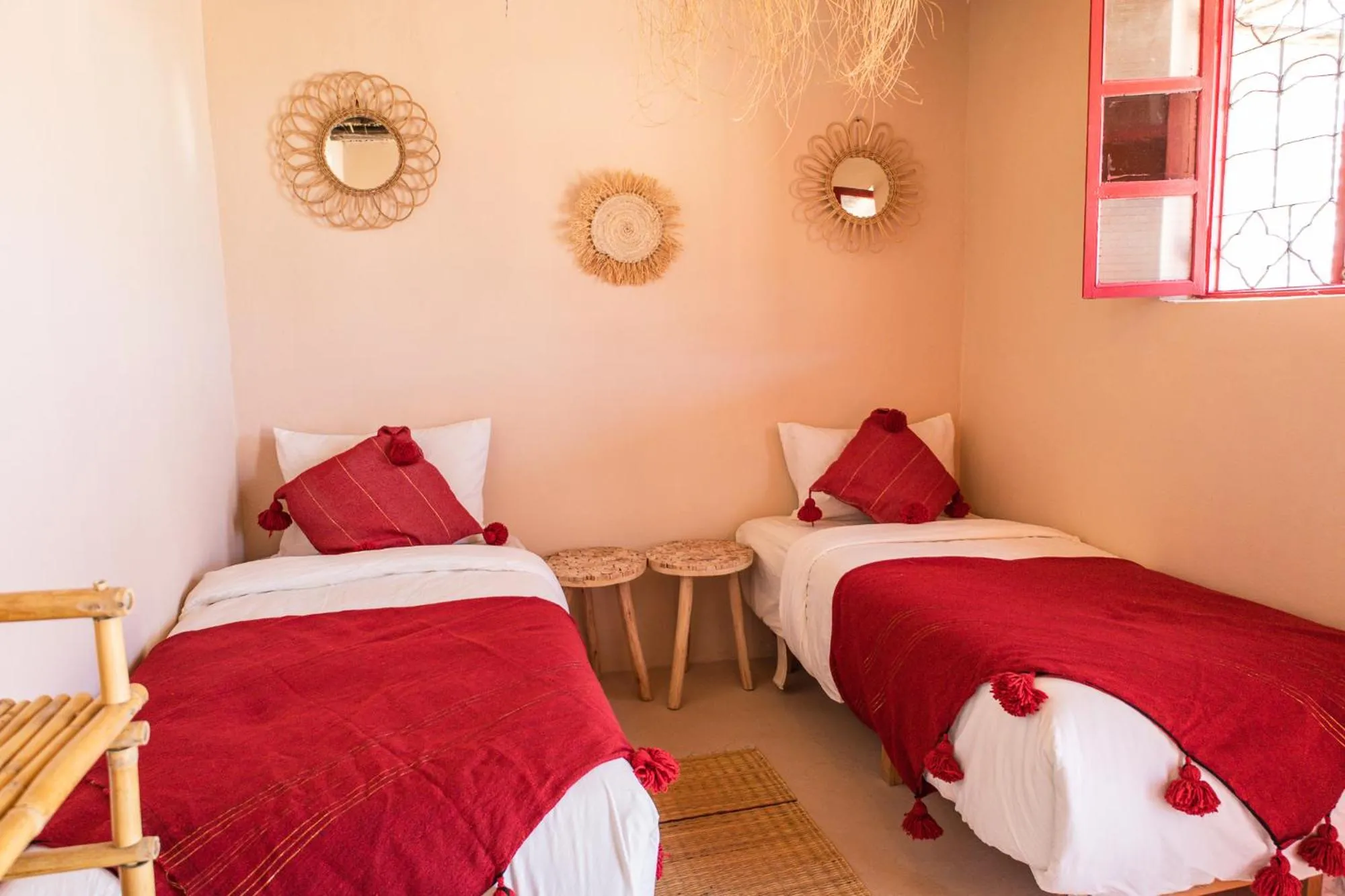 Bed in Desert Sands Dakhla Lagoon View & Kitesurf Spot