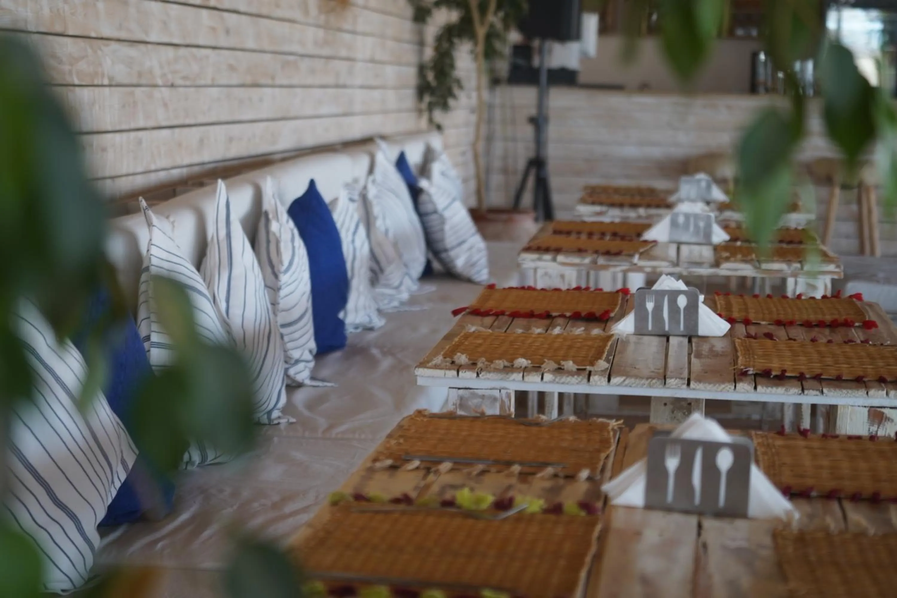 Patio in Desert Sands Dakhla Lagoon View & Kitesurf Spot