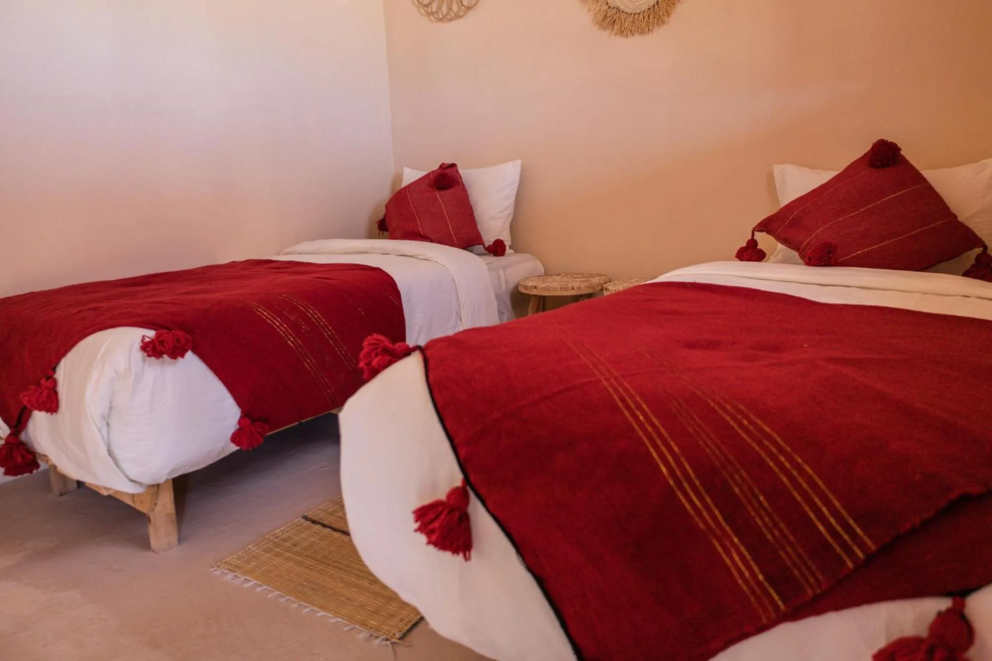 Bed in Desert Sands Dakhla Lagoon View & Kitesurf Spot