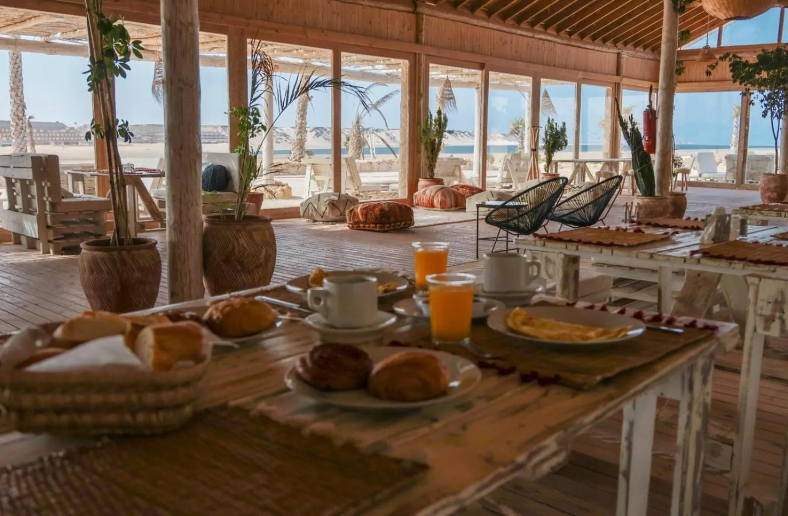 Restaurant/places to eat in Desert Sands Dakhla Lagoon View & Kitesurf Spot