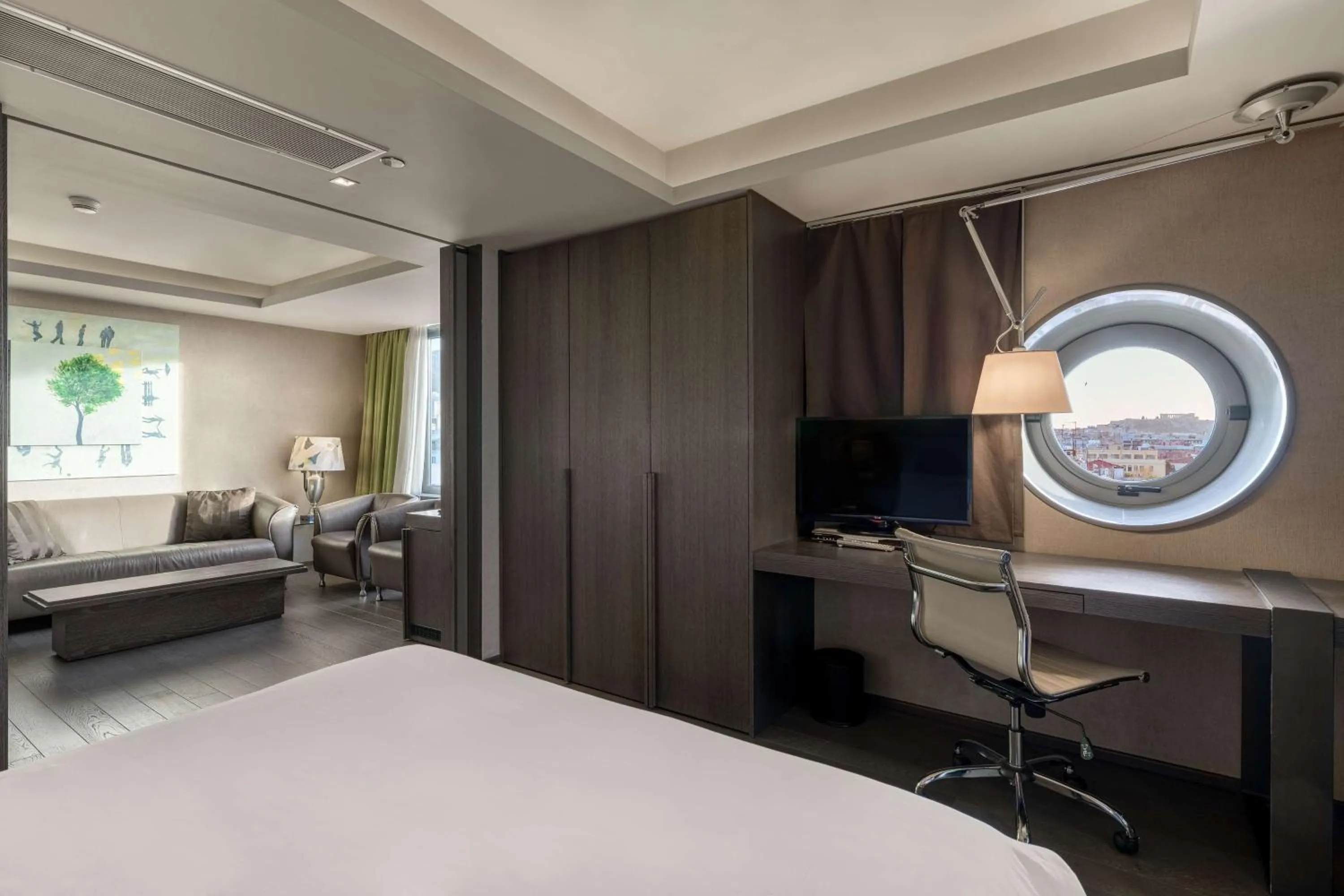 Photo of the whole room, Bed in Radisson Blu Park Hotel Athens