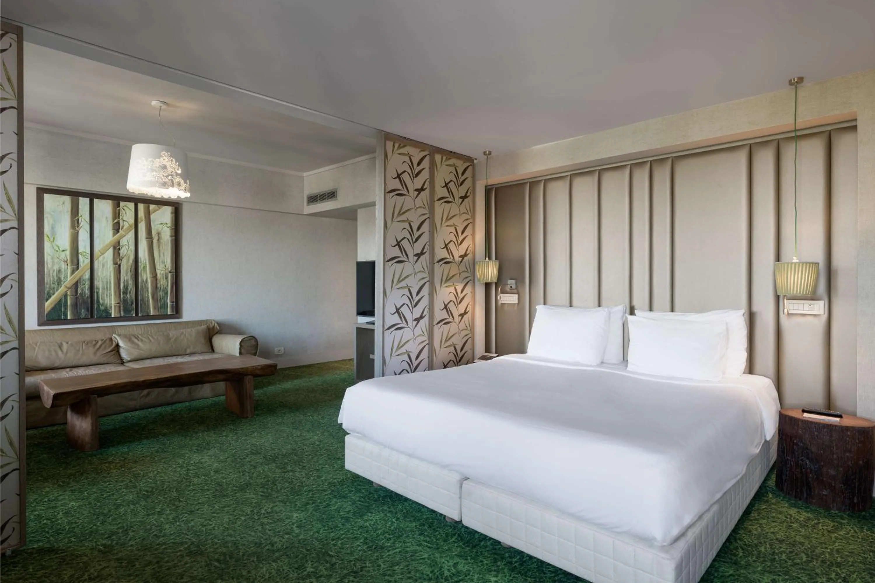 Photo of the whole room, Bed in Radisson Blu Park Hotel Athens