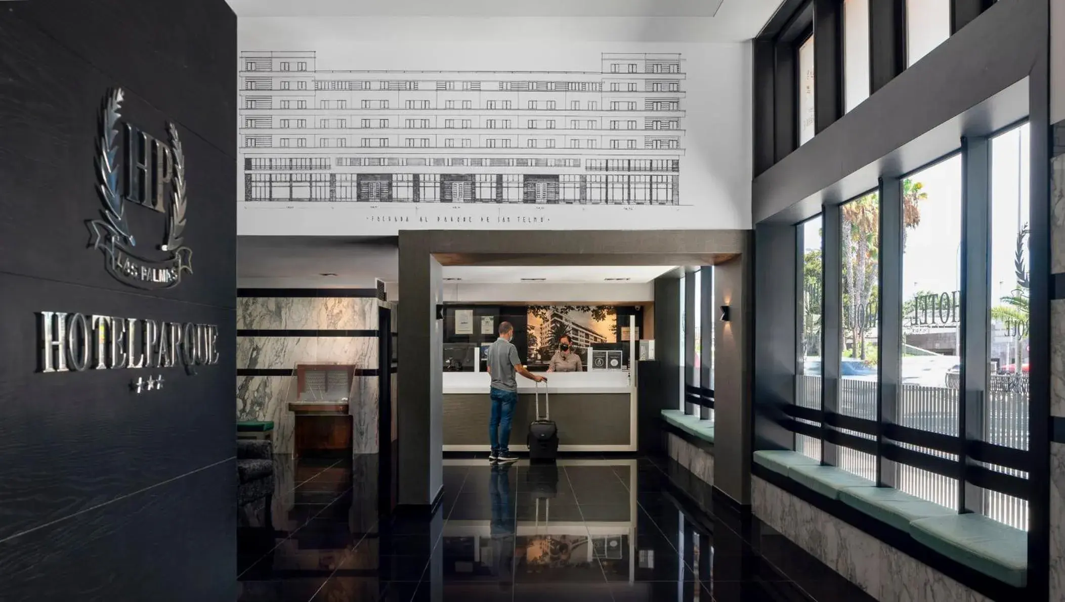 Lobby or reception in Sercotel Hotel Parque Lobby or reception in Sercotel Hotel Parque