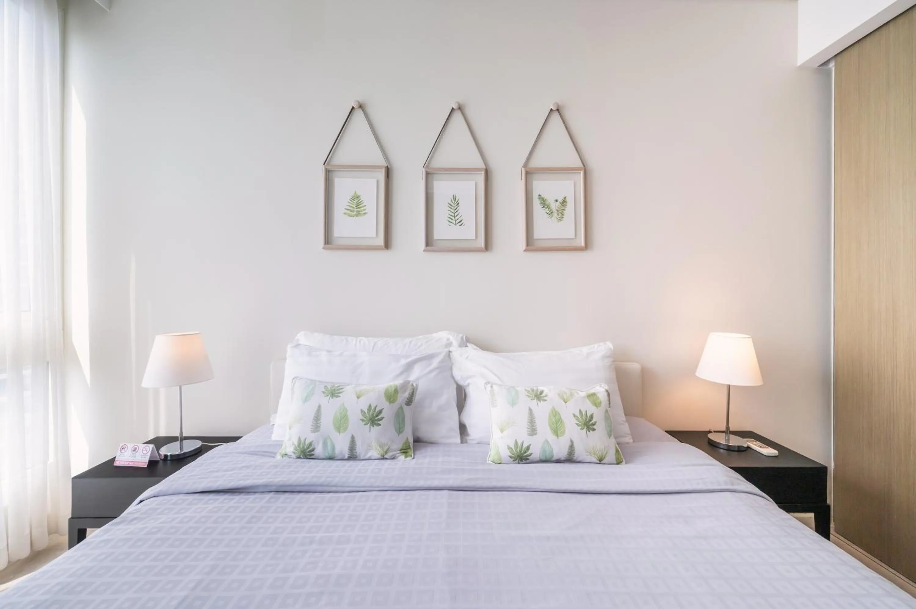 Bed in 2BR Family Condo - Veranda Pattaya - Beachfront