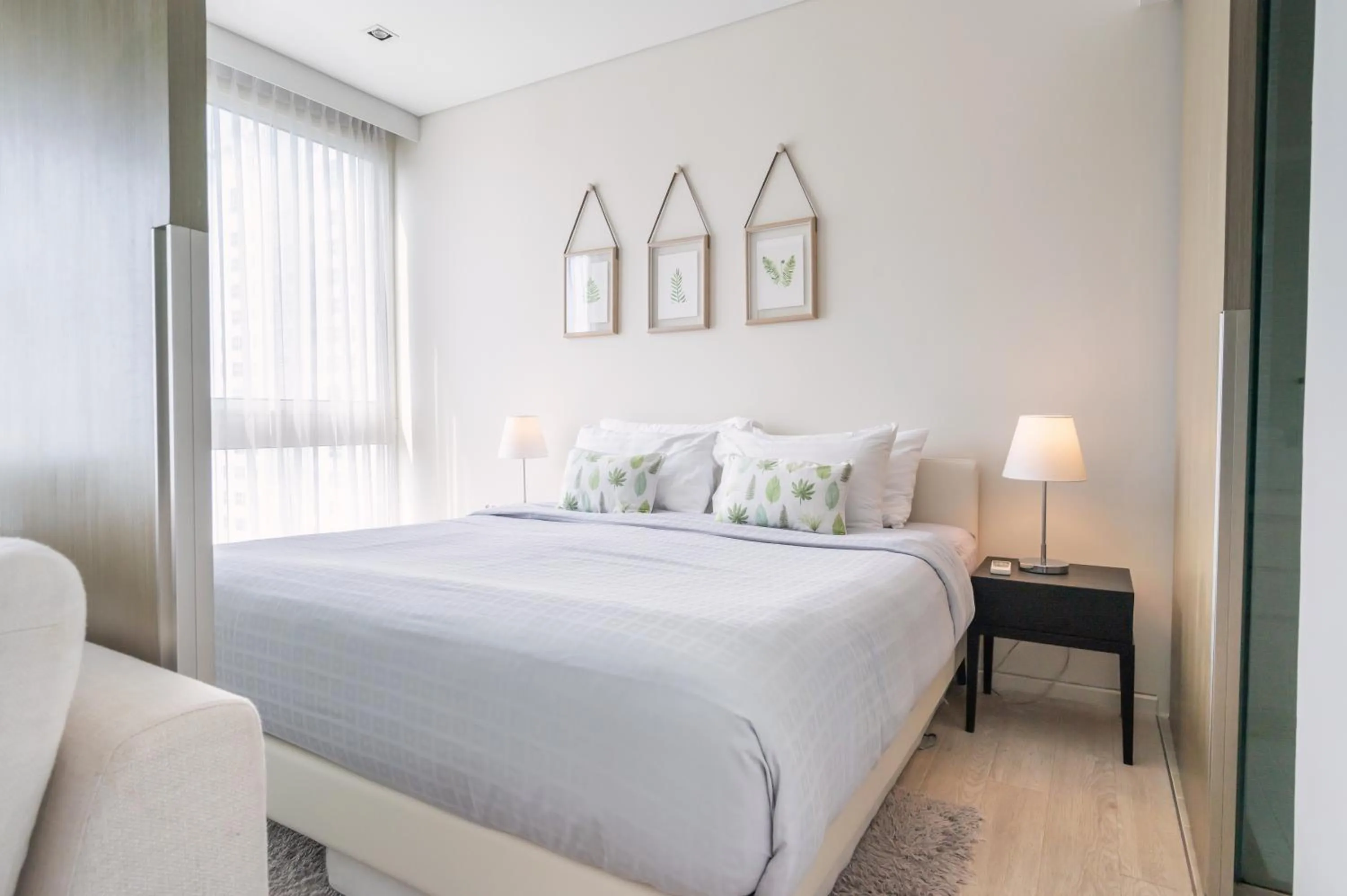 Bed in 2BR Family Condo - Veranda Pattaya - Beachfront