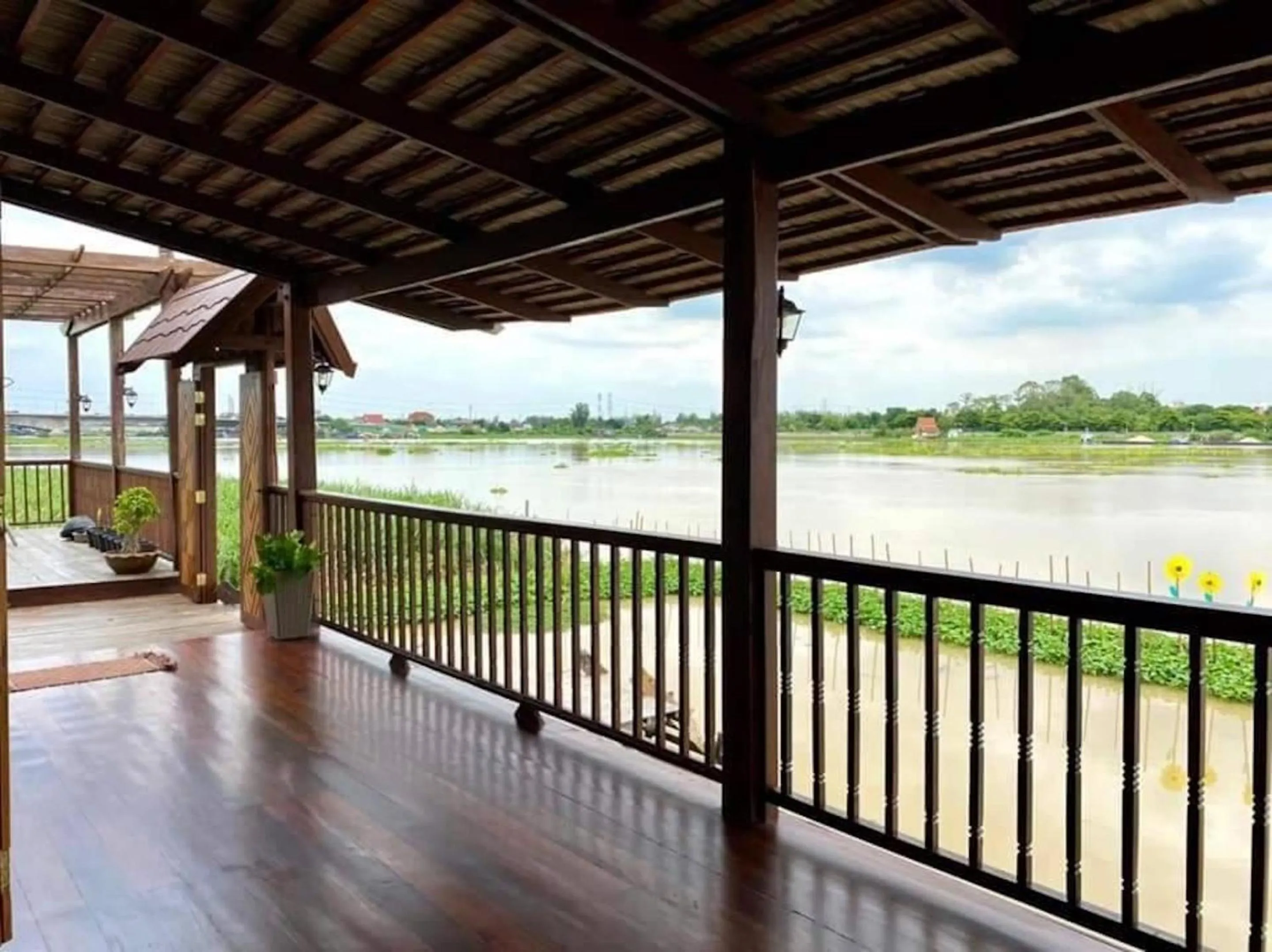 View (from property/room) in RuenKijja