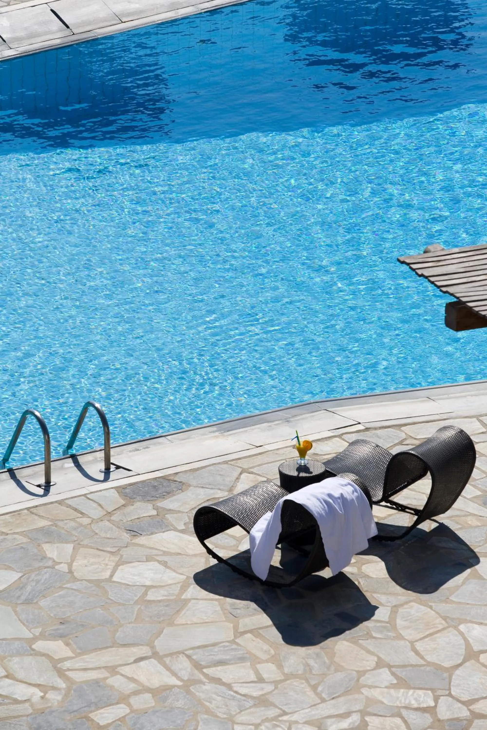 Swimming pool in Yiannaki Hotel