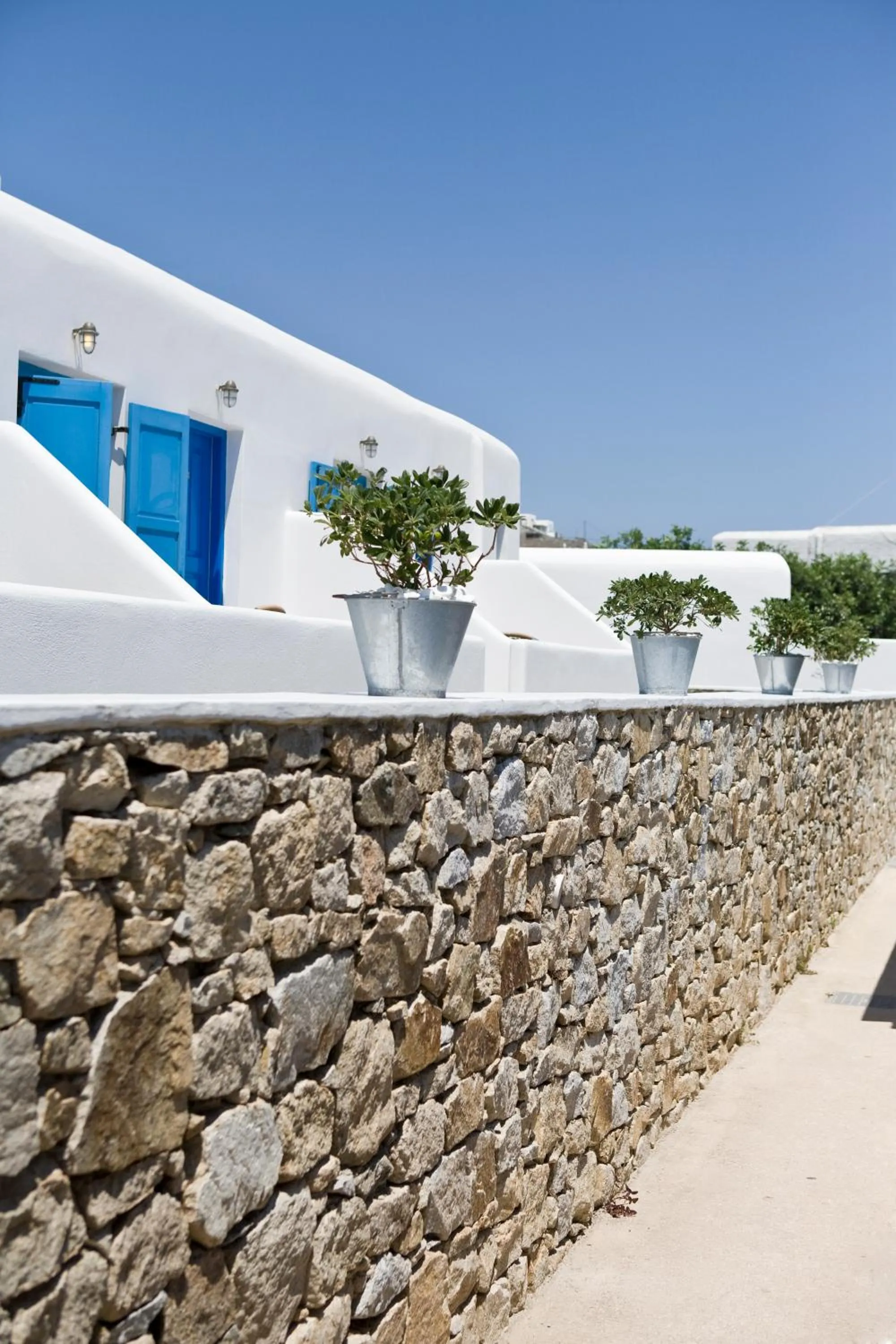 Property building in Yiannaki Hotel