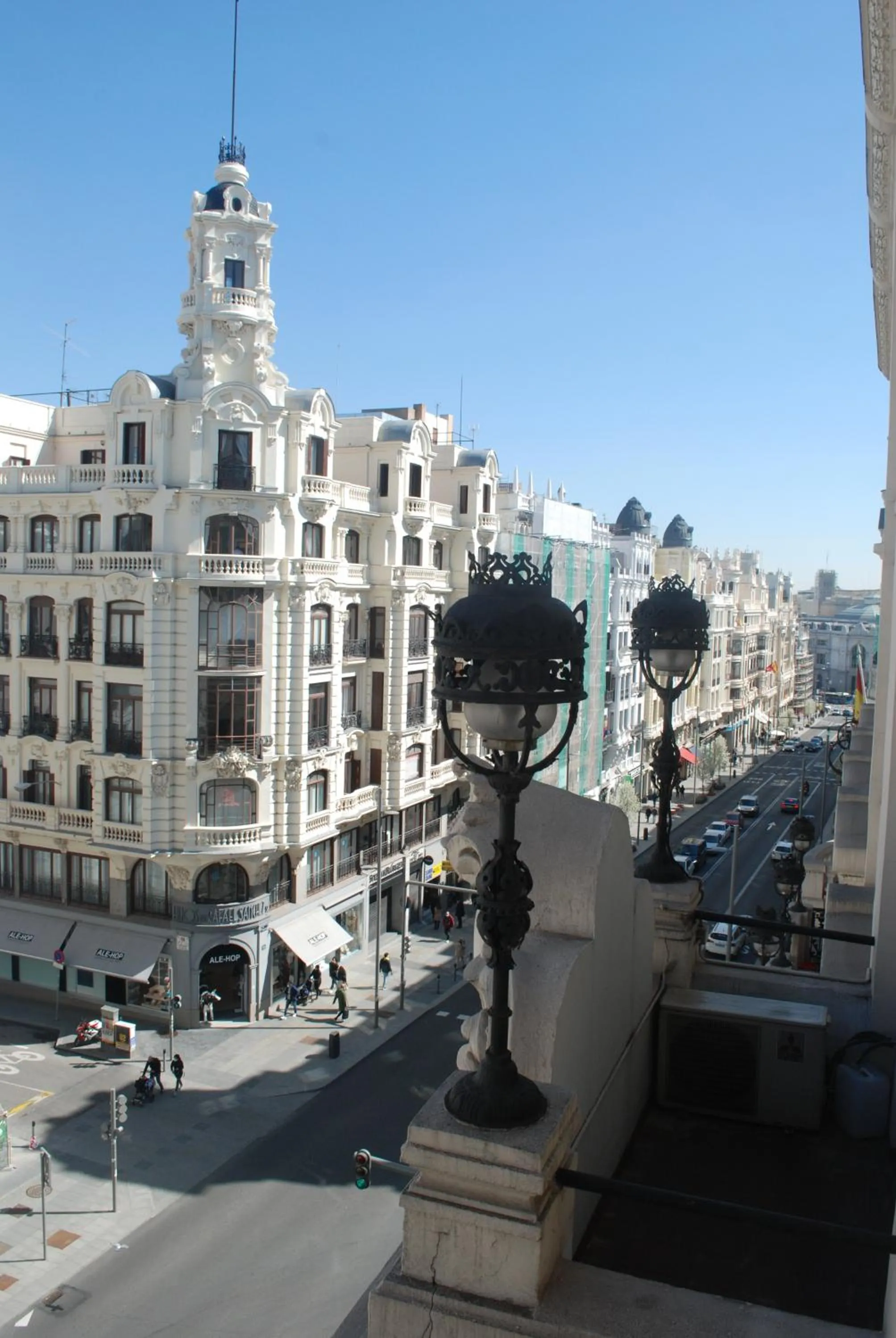 City view in Hostal Avenida