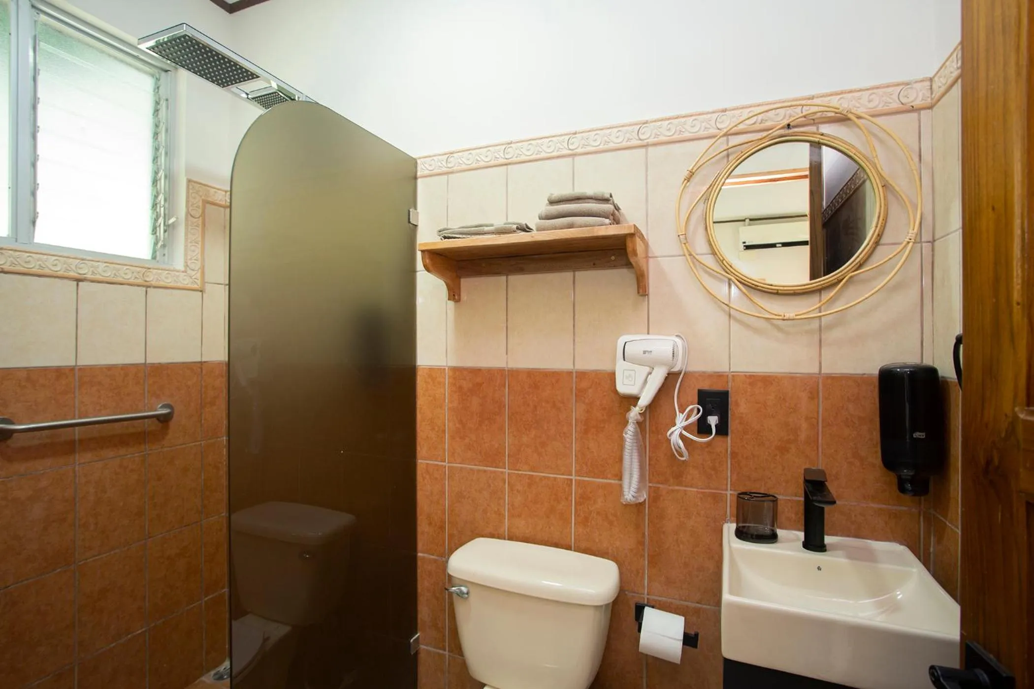 Shower in Manzanillo Caribbean Resort