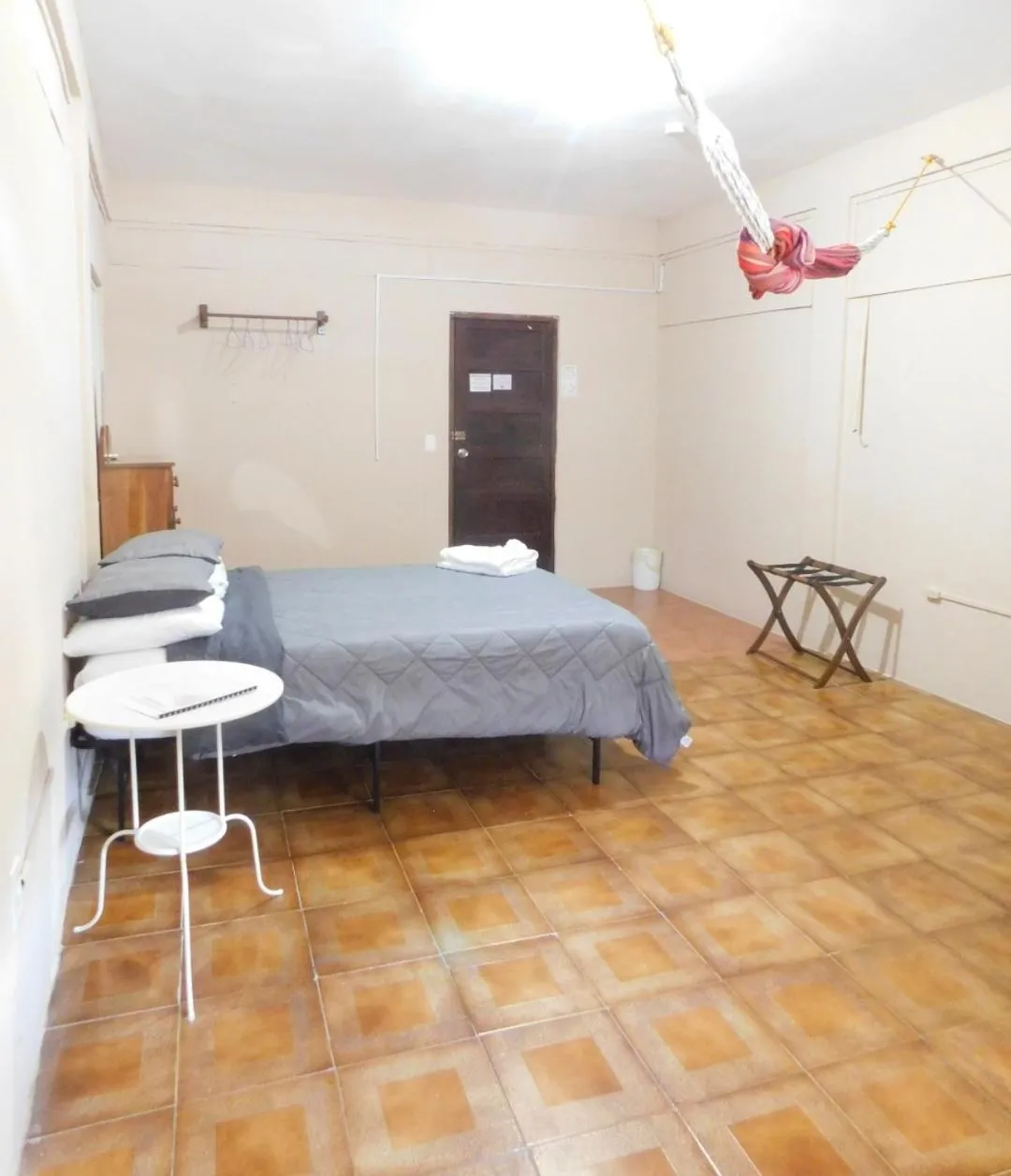 Bed in Arnold's Guest House