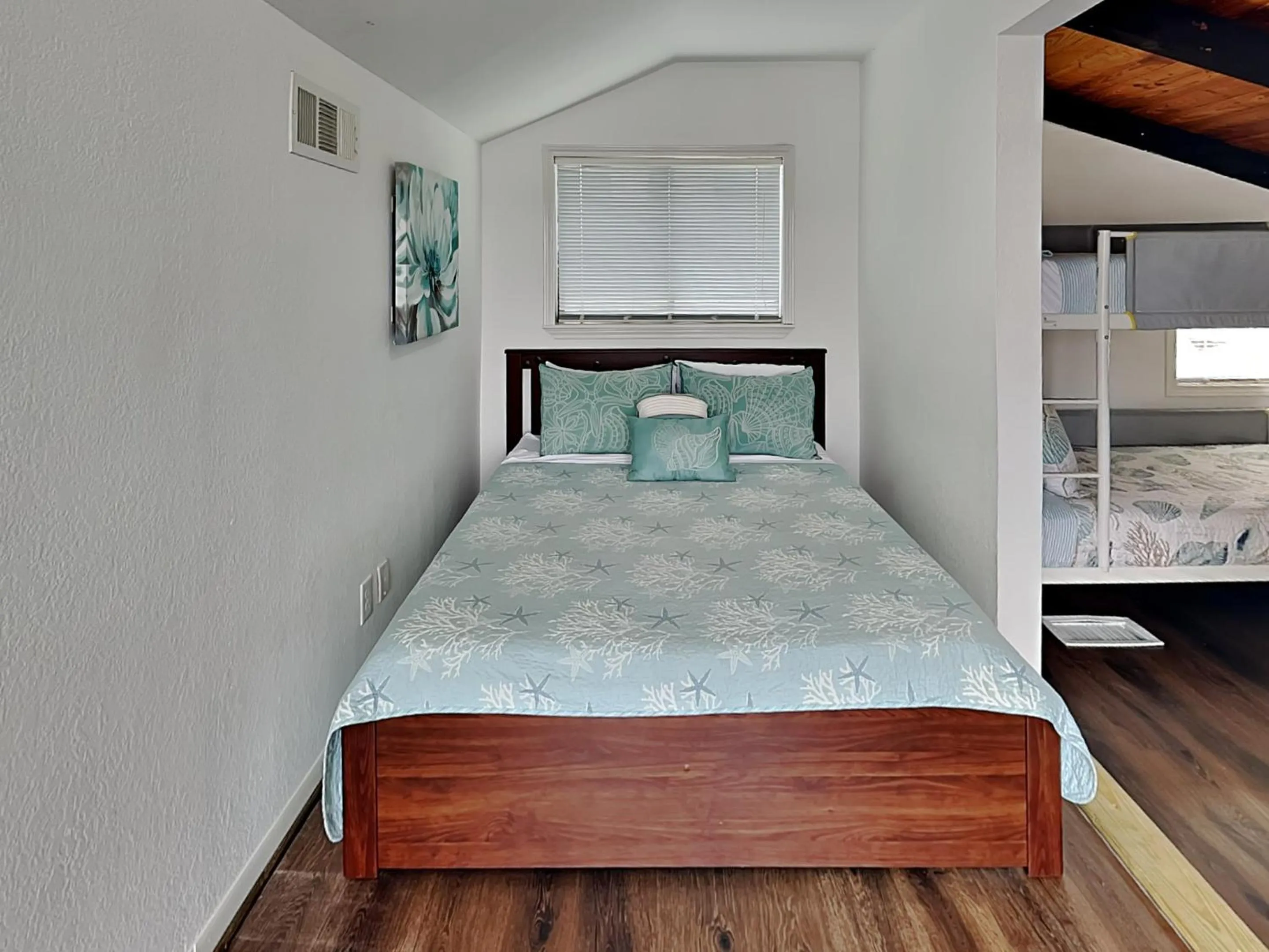 Bed in Tranquil Waters