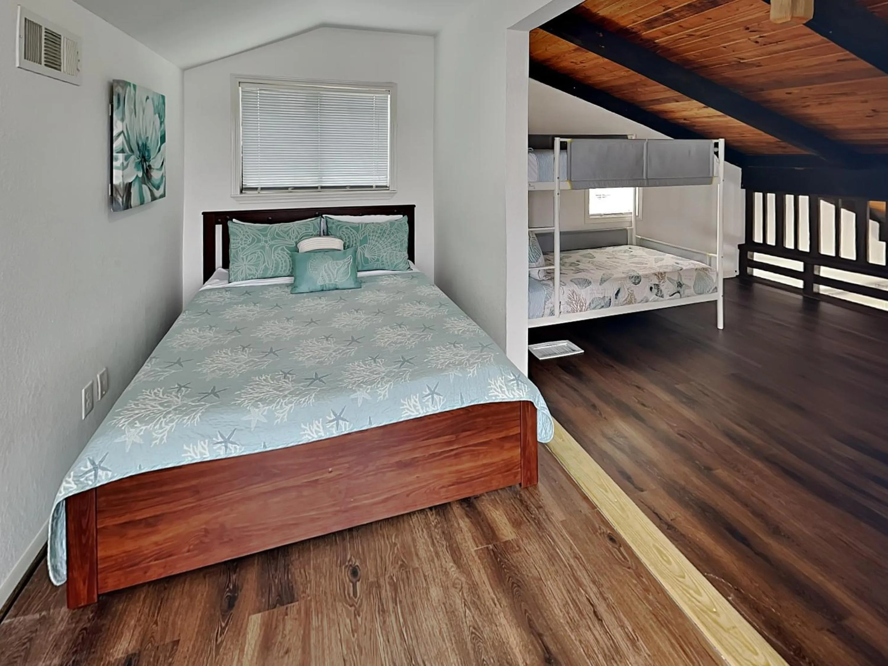 Bed in Tranquil Waters