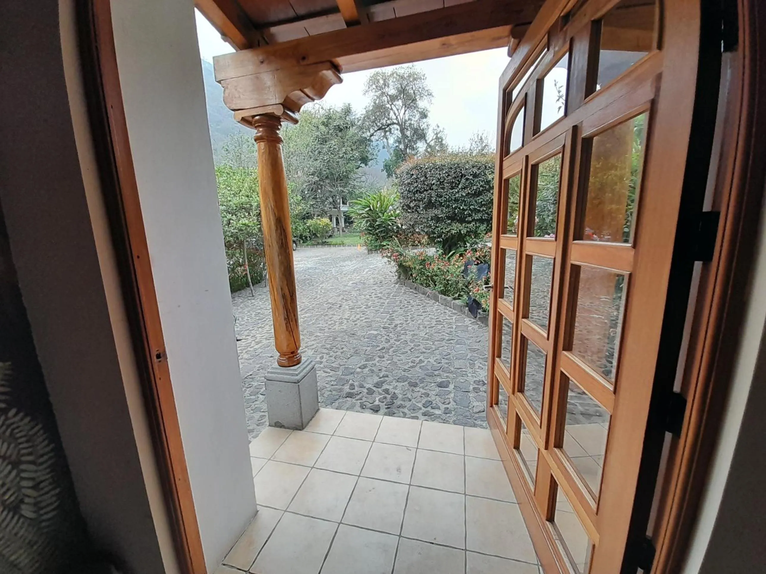 Garden in Hostal Casa Búho