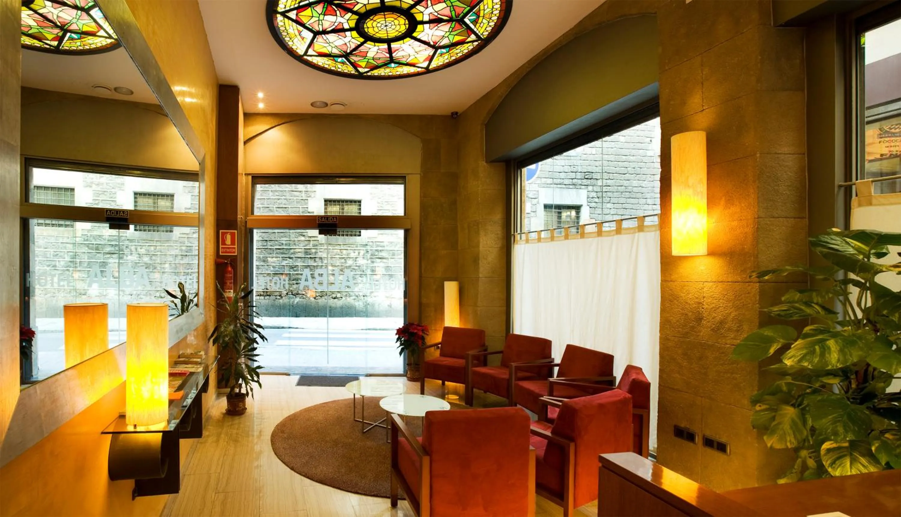 Lobby or reception in Alba Hotel