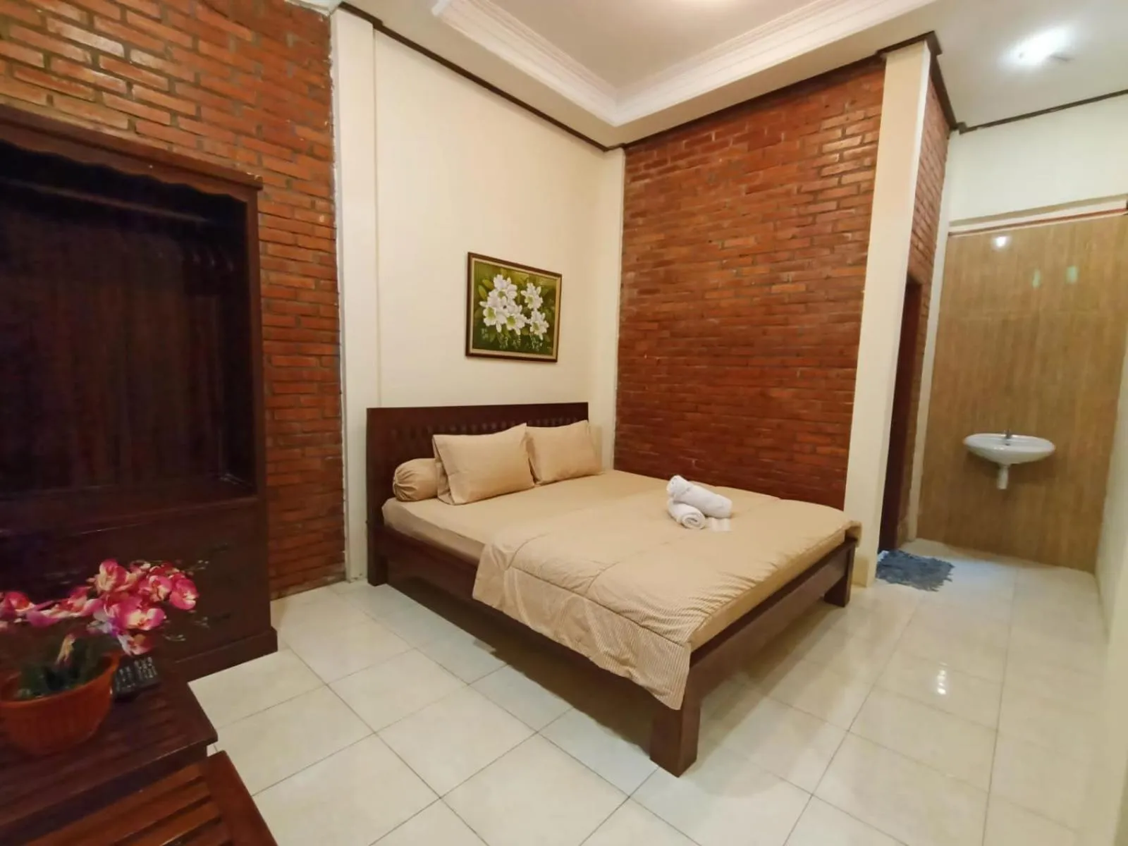 Bed in Rumah Kami Guest House