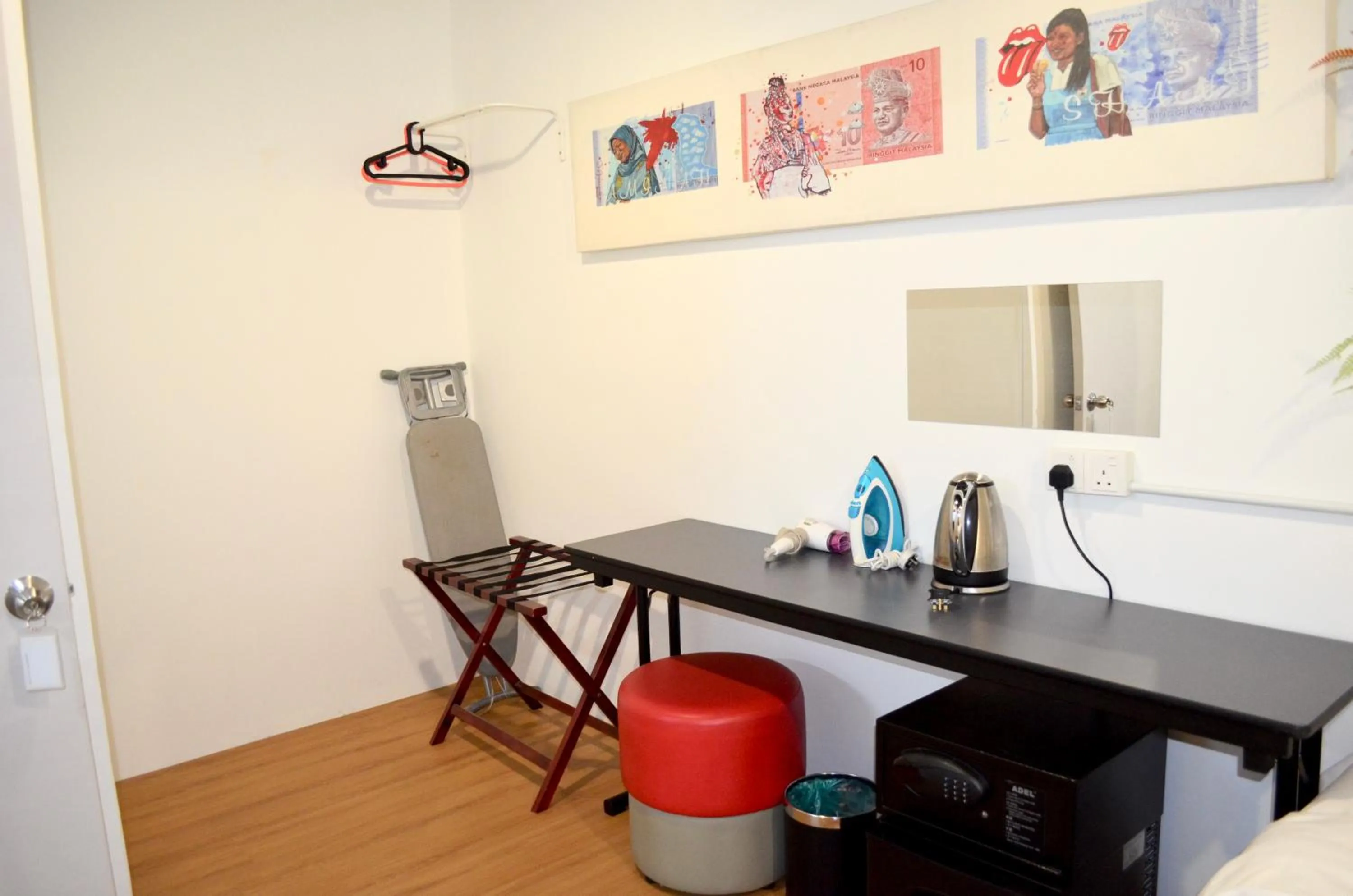 Bedroom in RED ROOM Kuala Lumpur